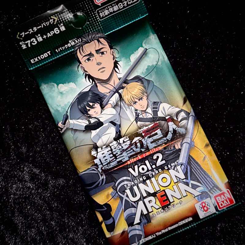 Union Arena – Attack on Titan Vol. 2 Booster Pack