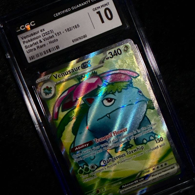 Venusaur ex #182 CGC 10