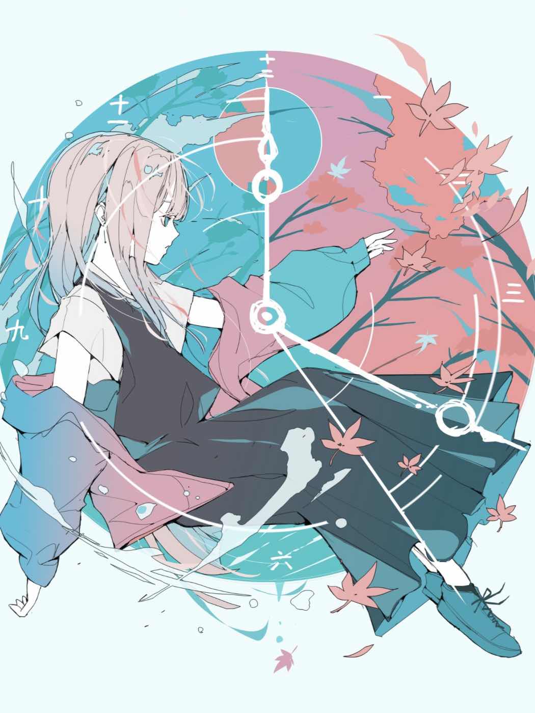 『スイカ時計』