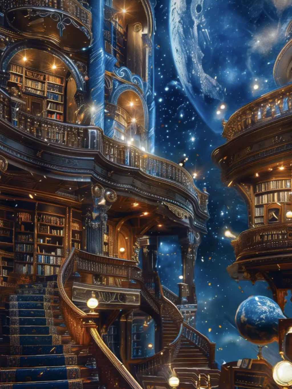月の図書館