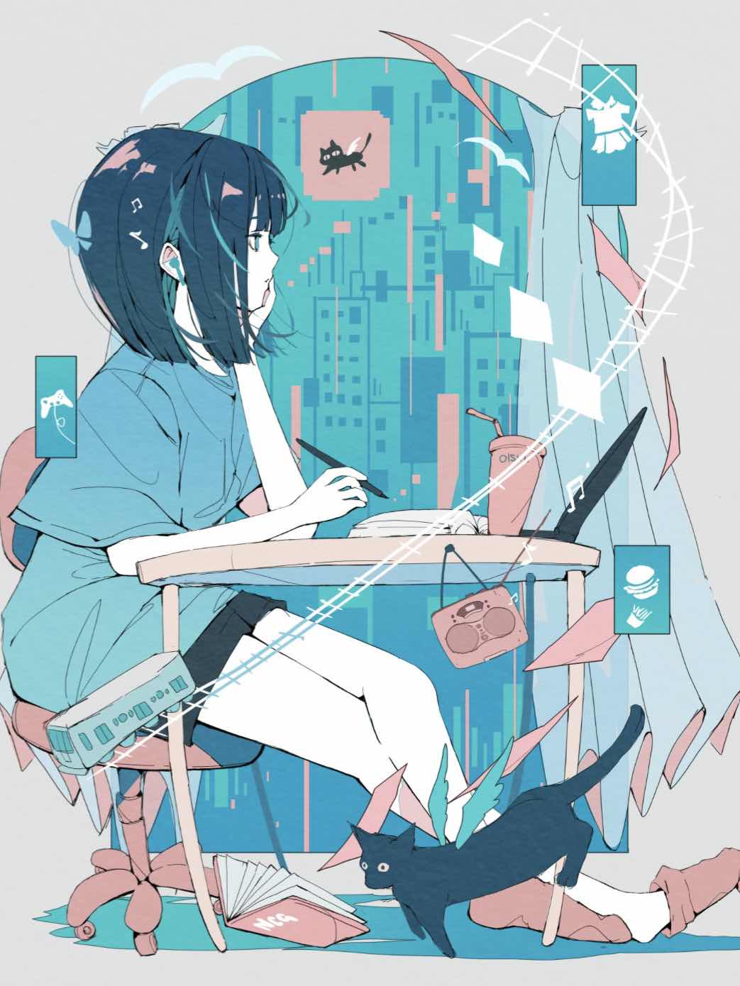 灯りの届く場所