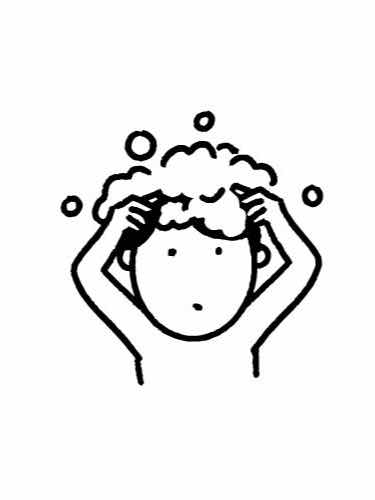 頭洗えば髪生える