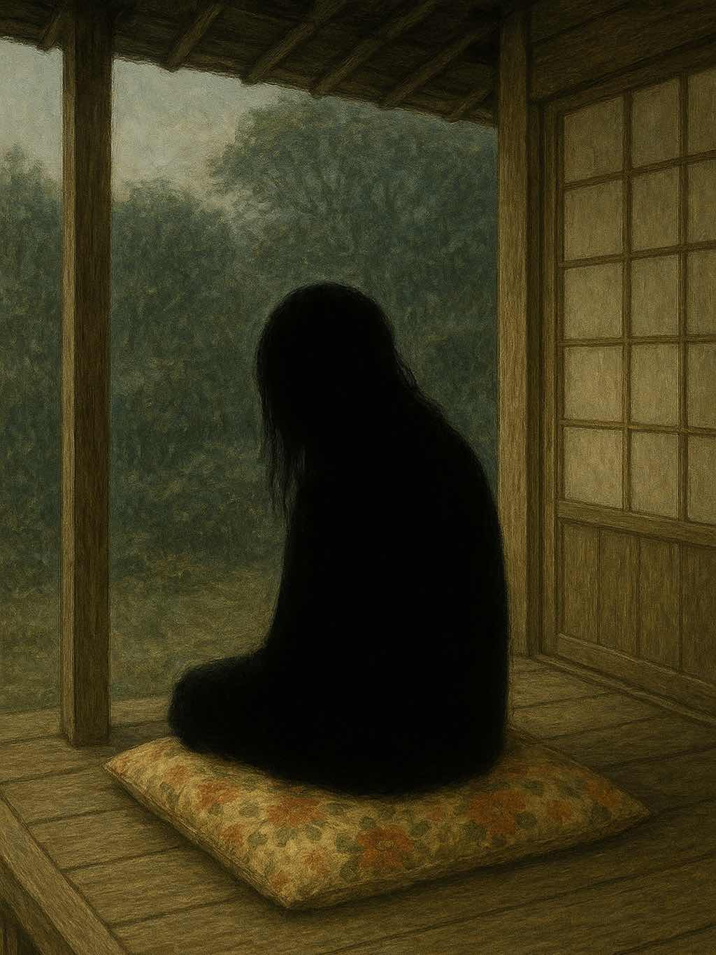 縁側の座布団