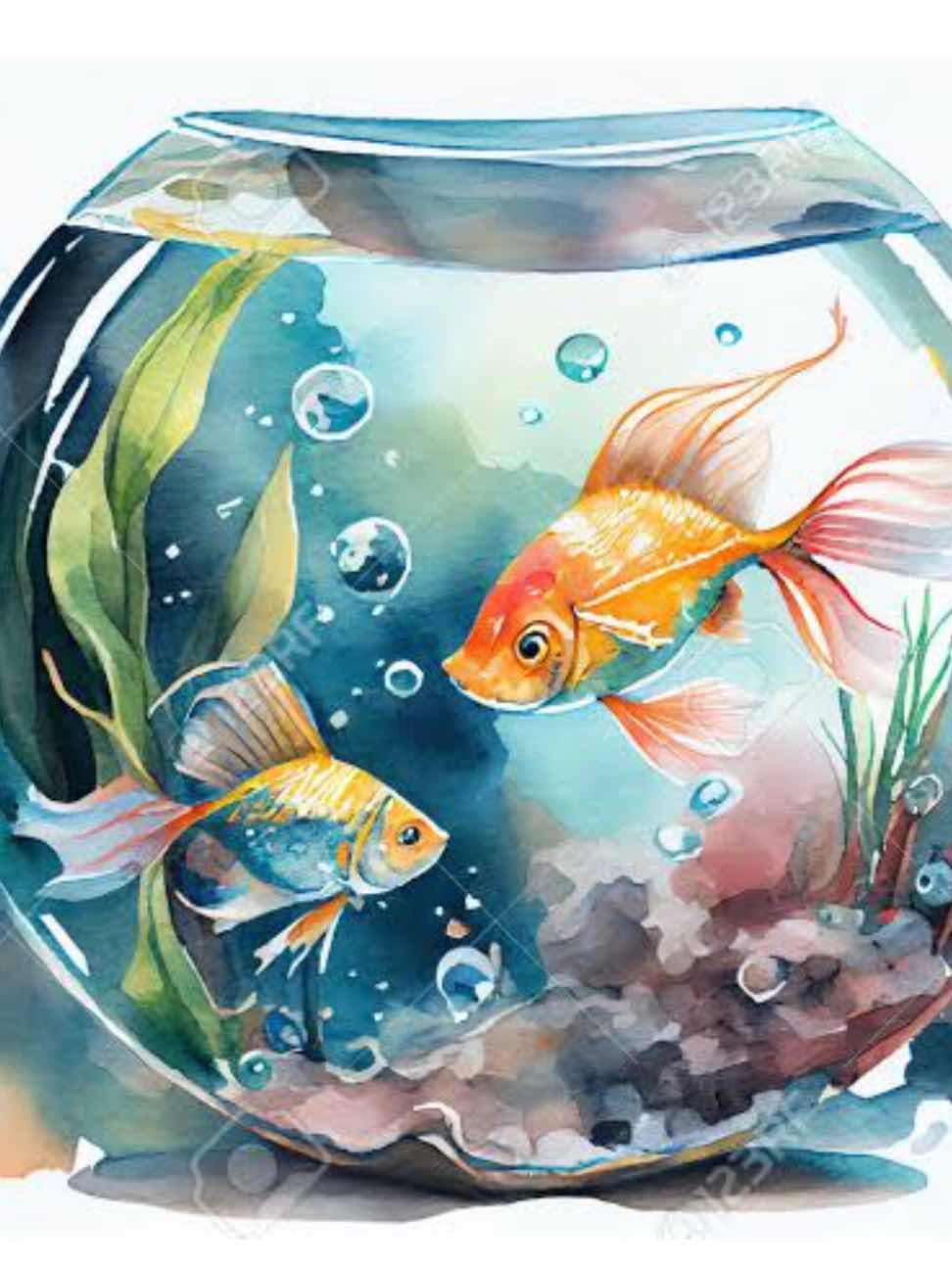 特別な金魚鉢