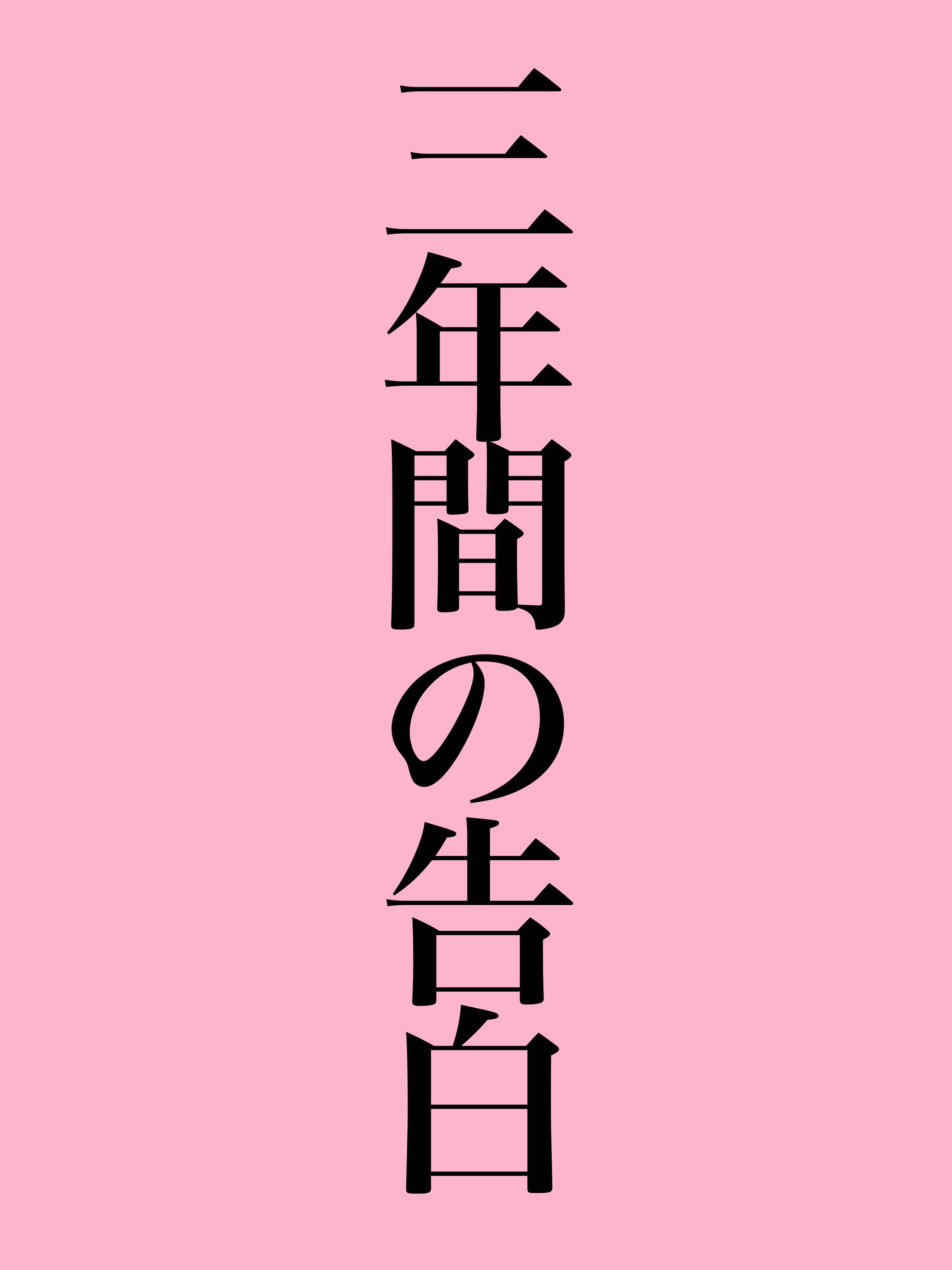 三年間の告白