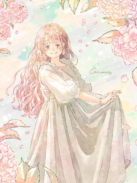 春の残り香、君の足跡
