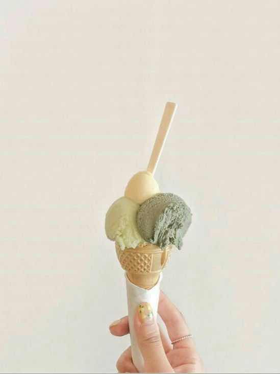溶けてくアイスクリームと共にꔛ🩷