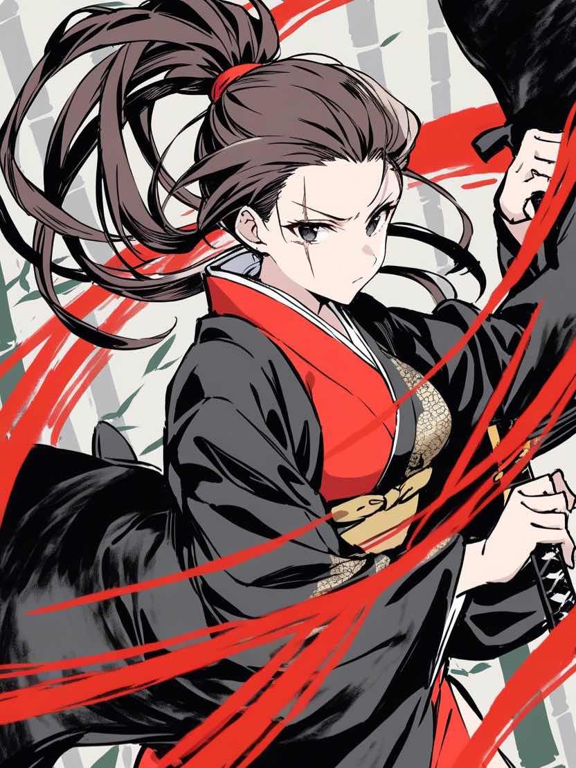 紅サムライ