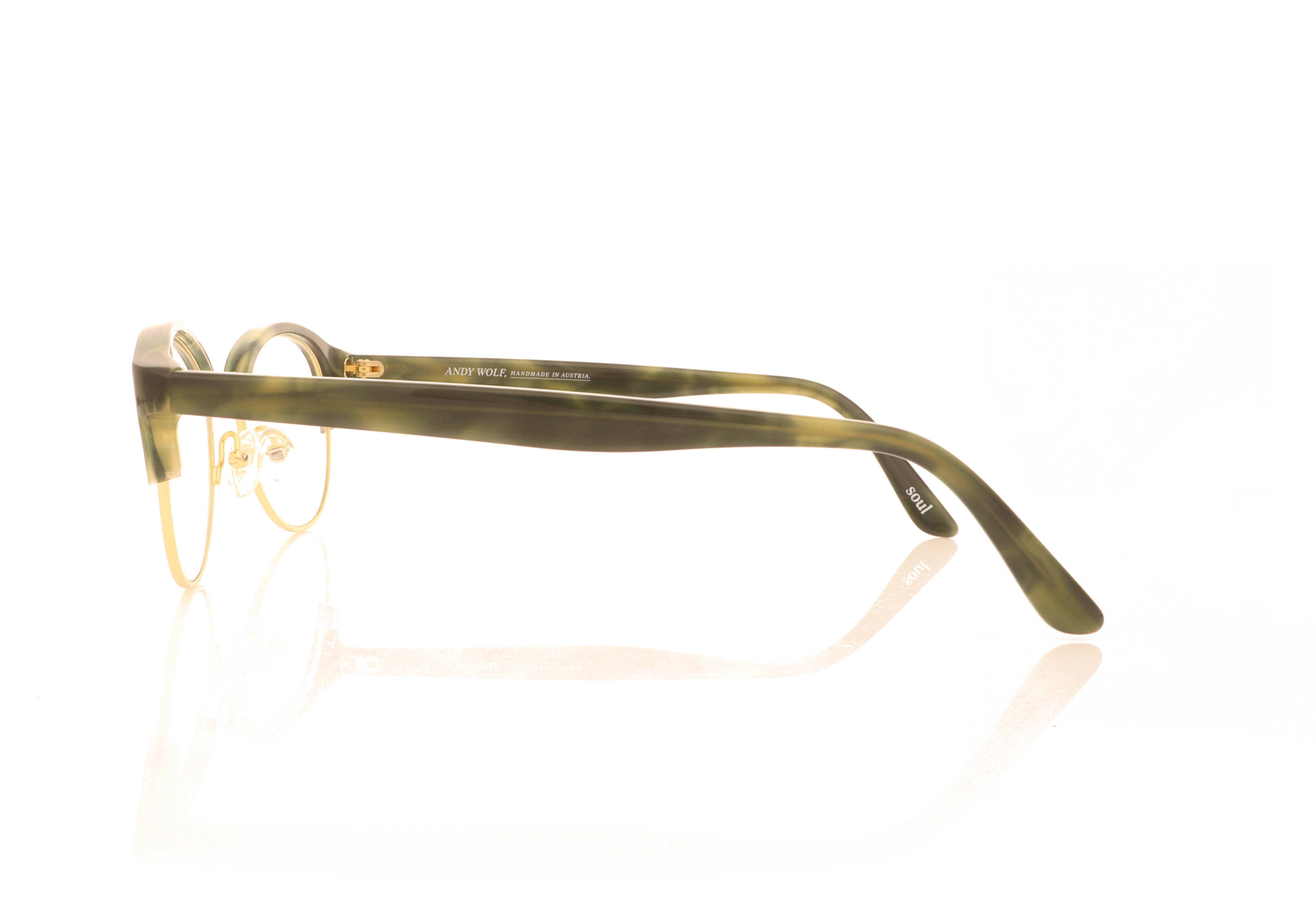 Andy Wolf AW4543 4543 Green Gold H Glasses