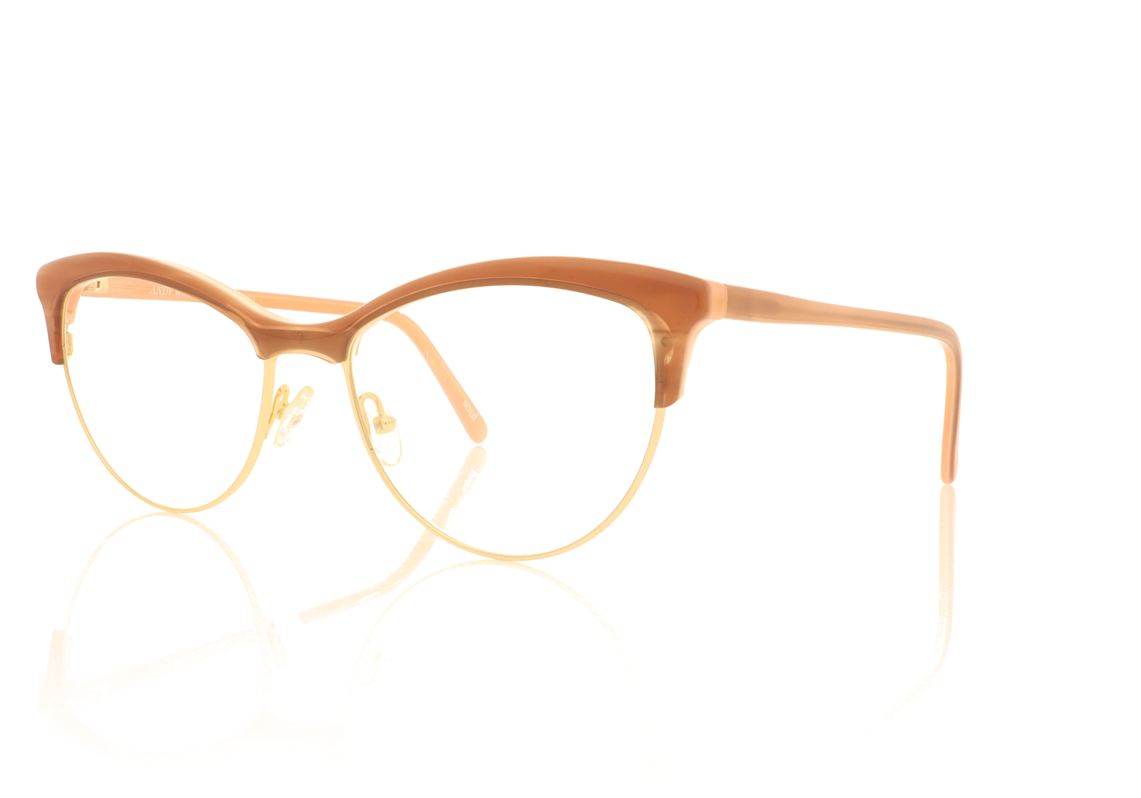 Andy Wolf AW5081 Brown/Pink C Glasses