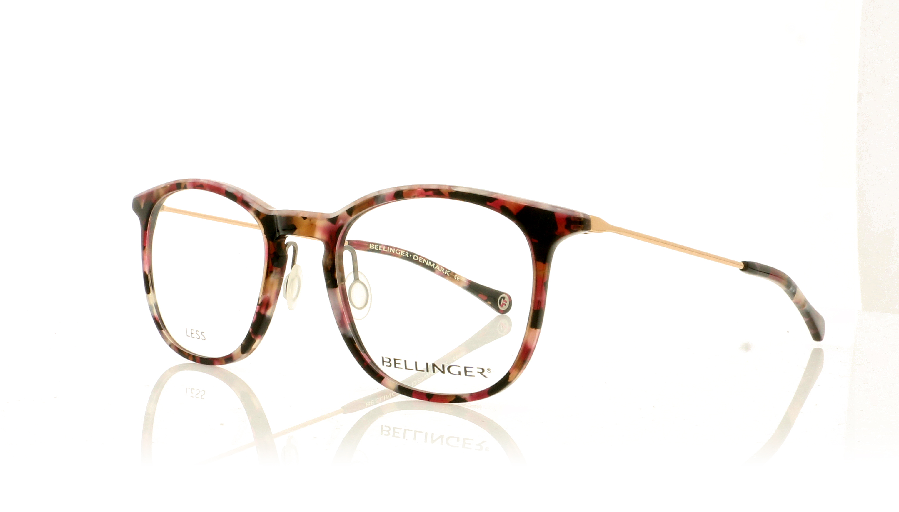 Bellinger Less-1883 Less Pink Tortoise C617 Glasses