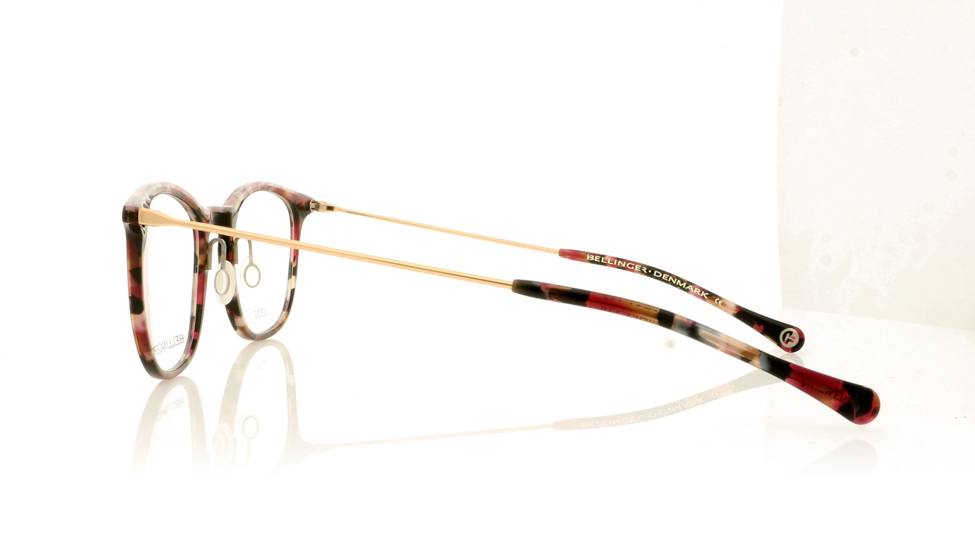 Bellinger Less-1883 Less Pink Tortoise C617 Glasses