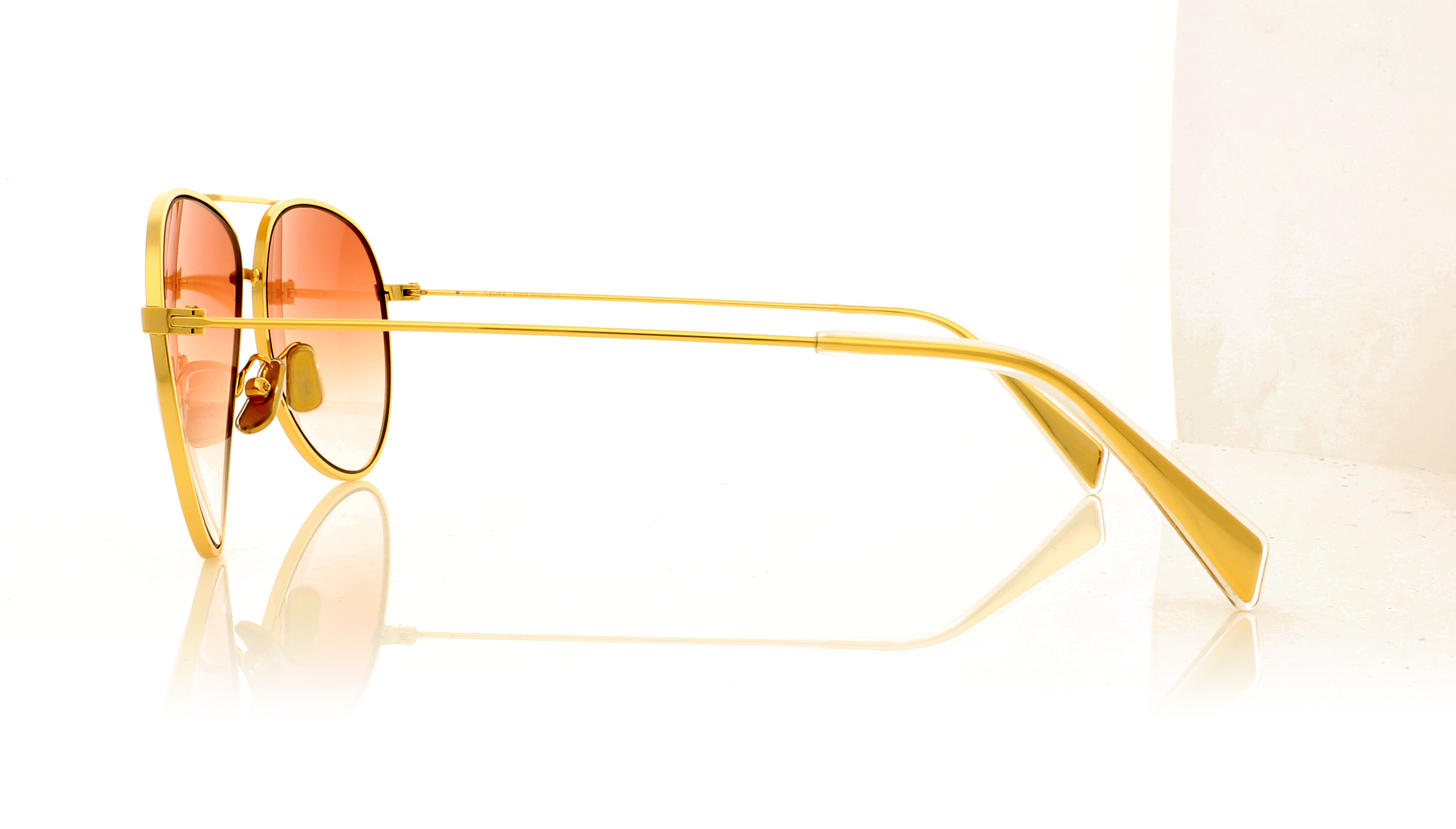 Celine CL40062U Gold/Brown Graduated Lenses 30T Sunglasses