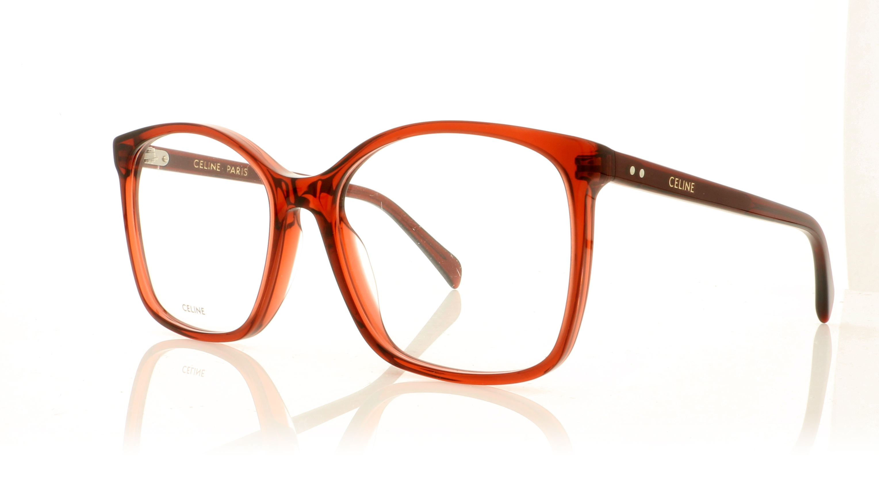 Celine CL50027I Burgundy Red 69 Glasses