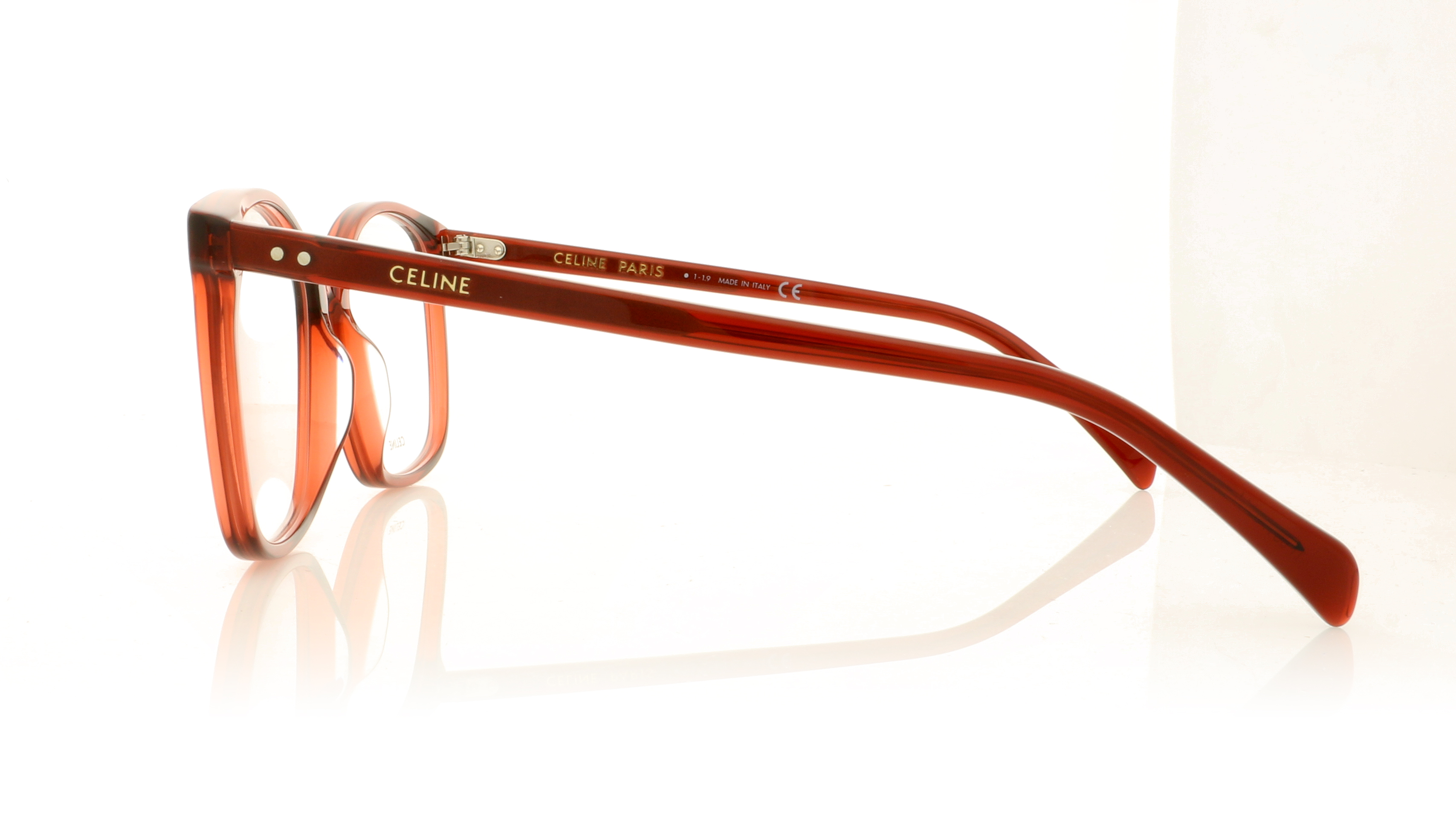 Celine CL50027I Burgundy Red 69 Glasses
