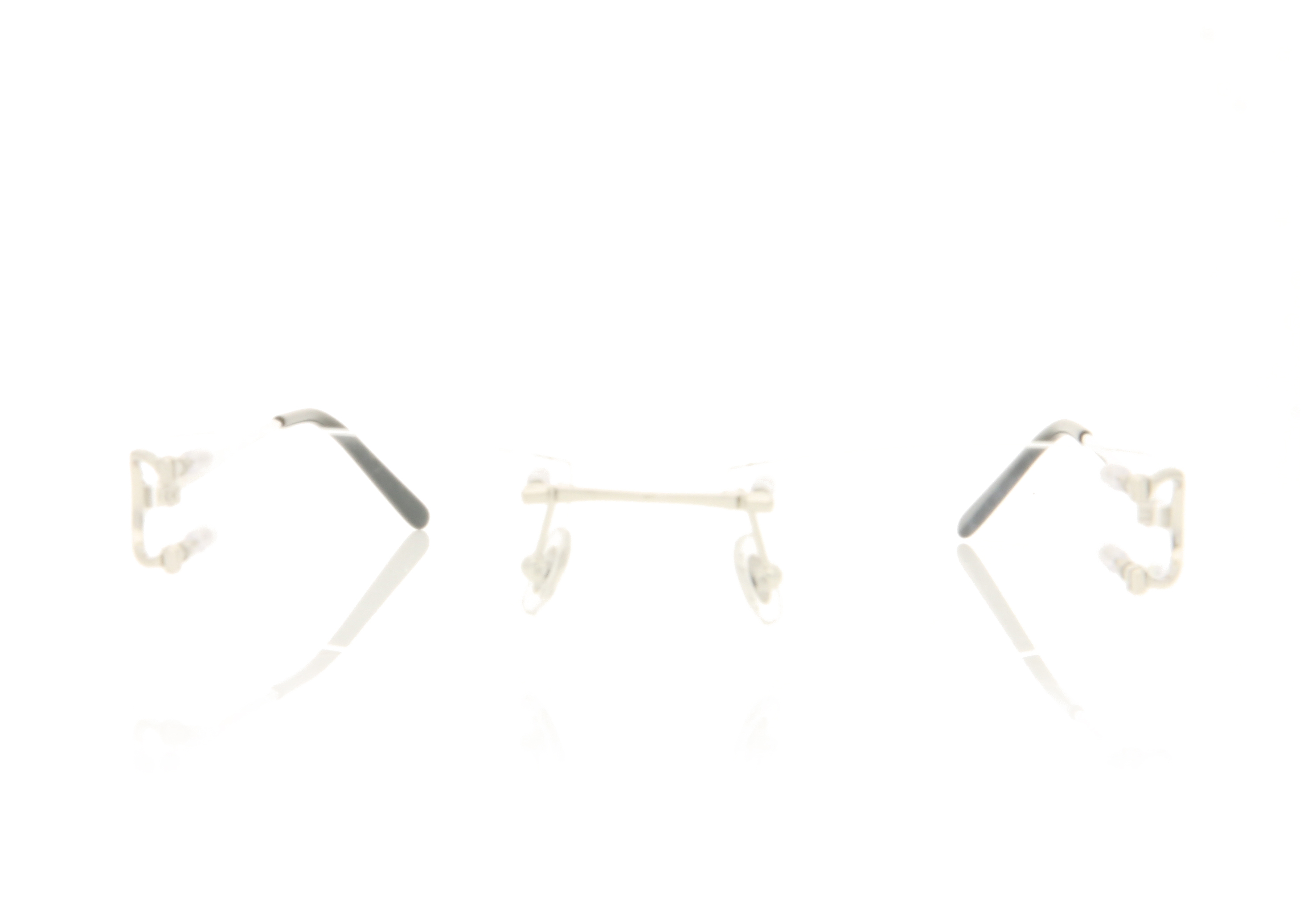 Cartier CT0092O 92 Silver 2 Glasses