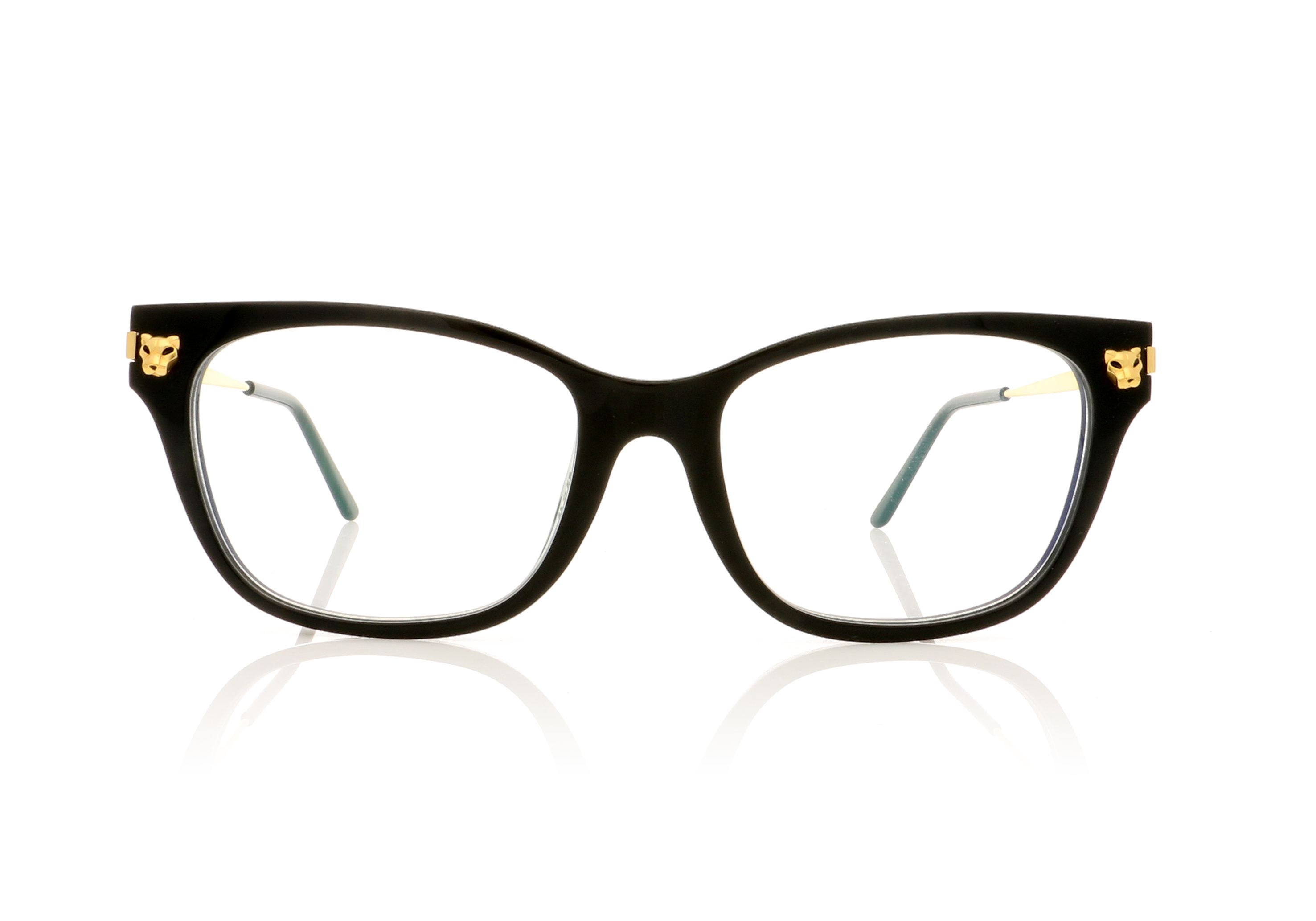 Cartier CT0027O Black Gold 4 Glasses