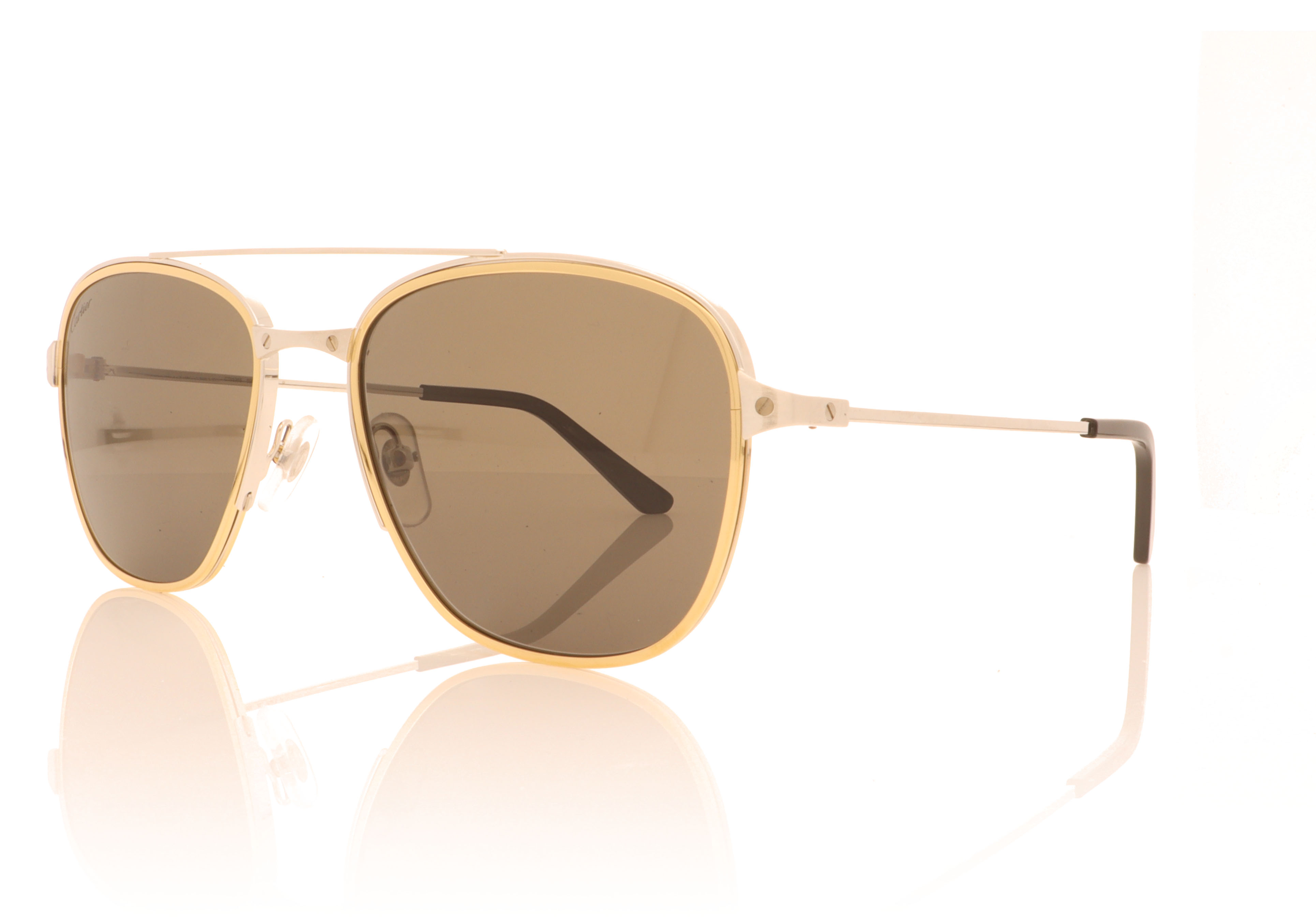 Cartier CT0326S Silver 001 Sunglasses