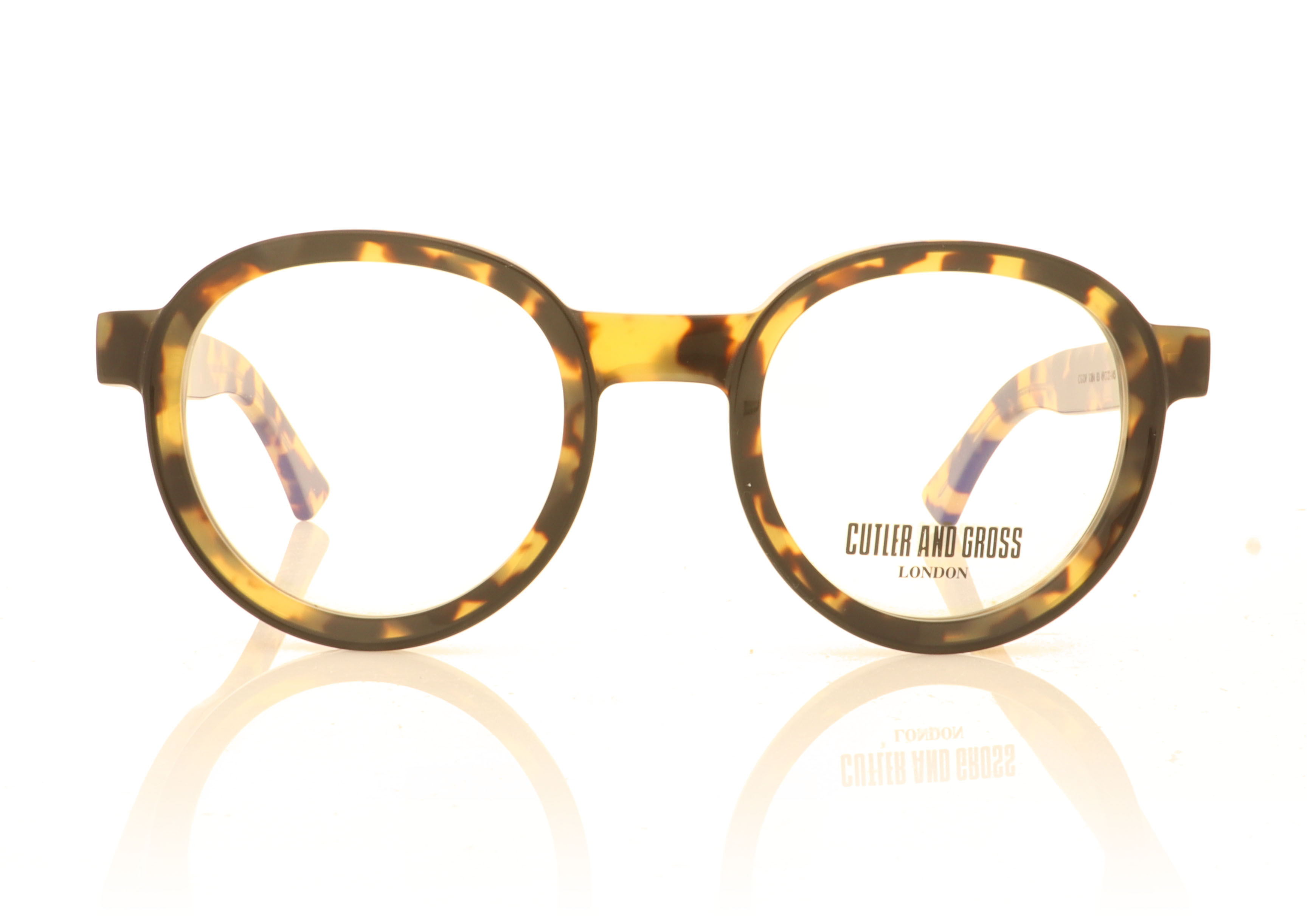 Cutler and Gross 1384 Black on Camoflage 03 Glasses