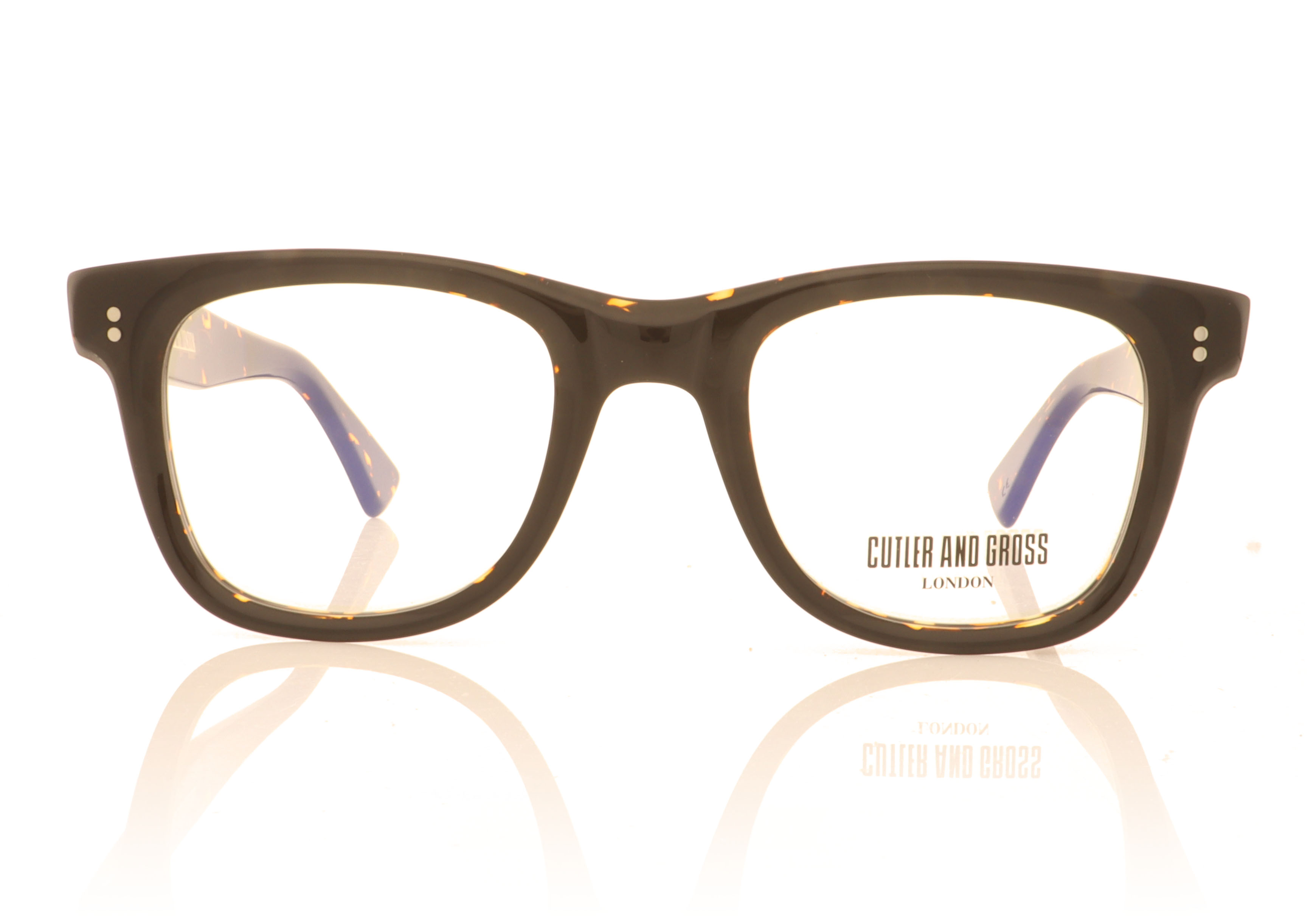 Cutler and Gross 9101 Black on Havana 01 Glasses