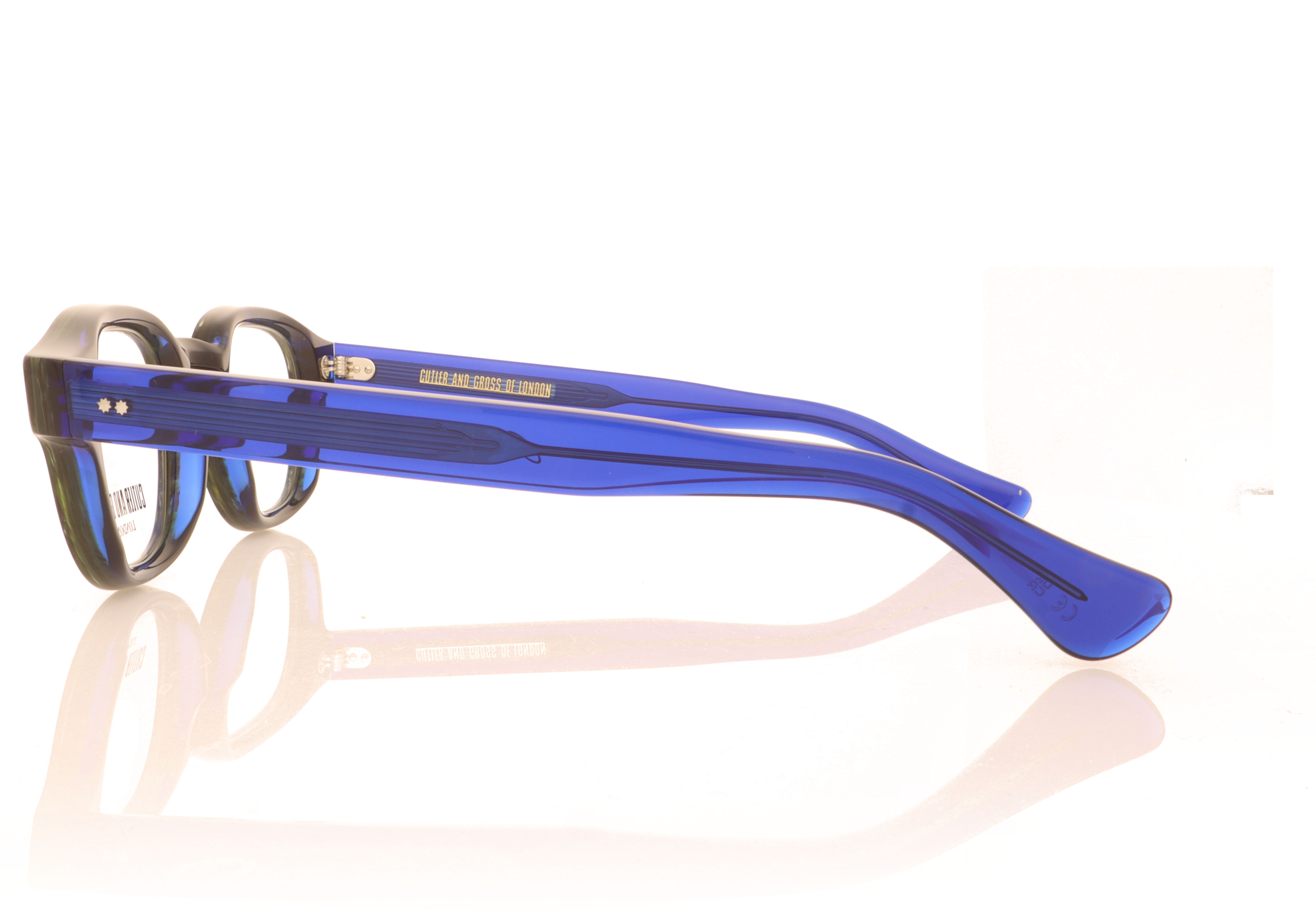 Cutler and Gross 9290 Emerald Marble on Blue A5 Glasses