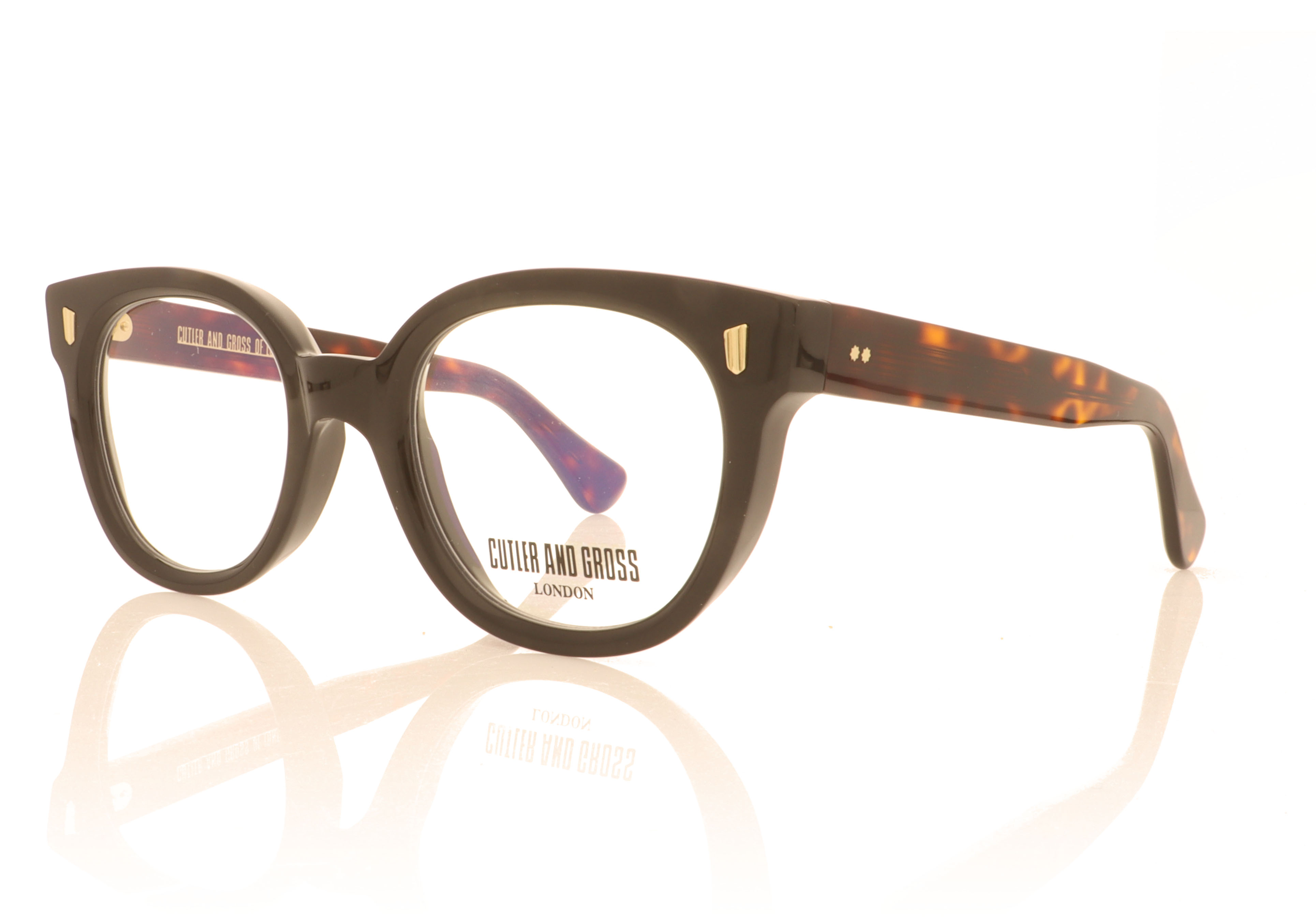 Cutler and Gross 9298 Black 01 Glasses
