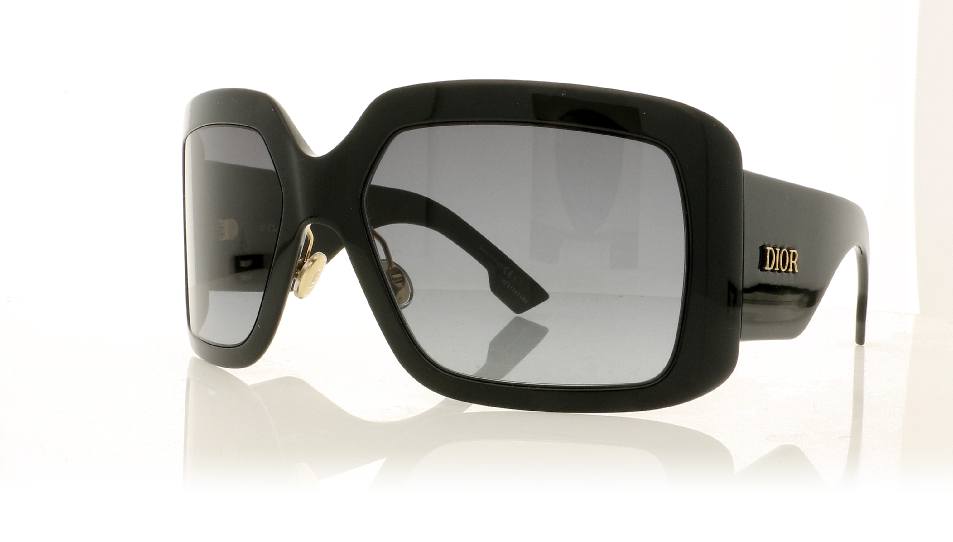 Dior DiorSoLight2 Diorsolight2 Black/Grey Lenses 807 Sunglasses