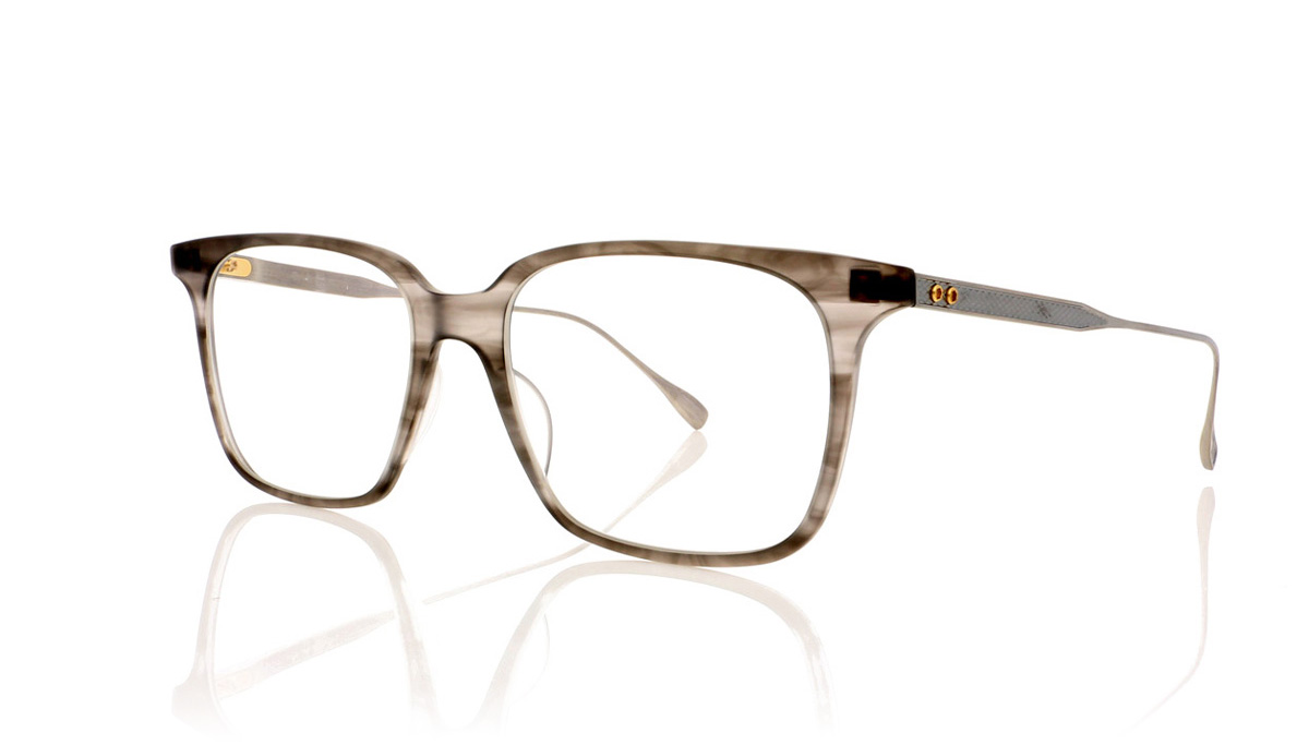 DITA Birch DRX-2074 Matte Grey Swirl/Antique Silver C Glasses