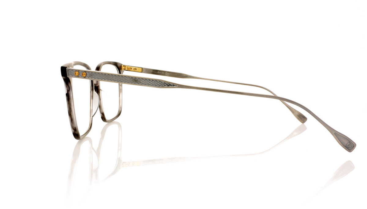 DITA Birch DRX-2074 Matte Grey Swirl/Antique Silver C Glasses