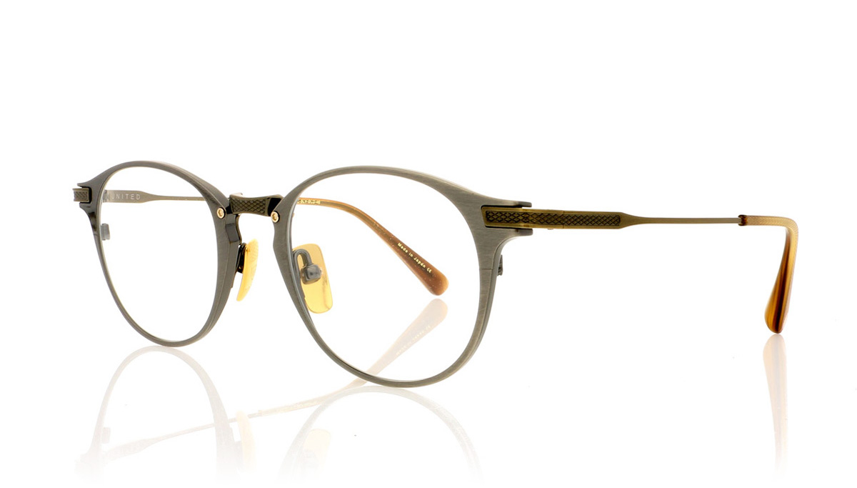 DITA United DRX-2078 Ant Slvr/Ant 18K Gld C Glasses