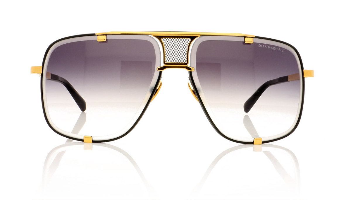 DITA Mach Five DRX-2087 Black/Gold A Sunglasses