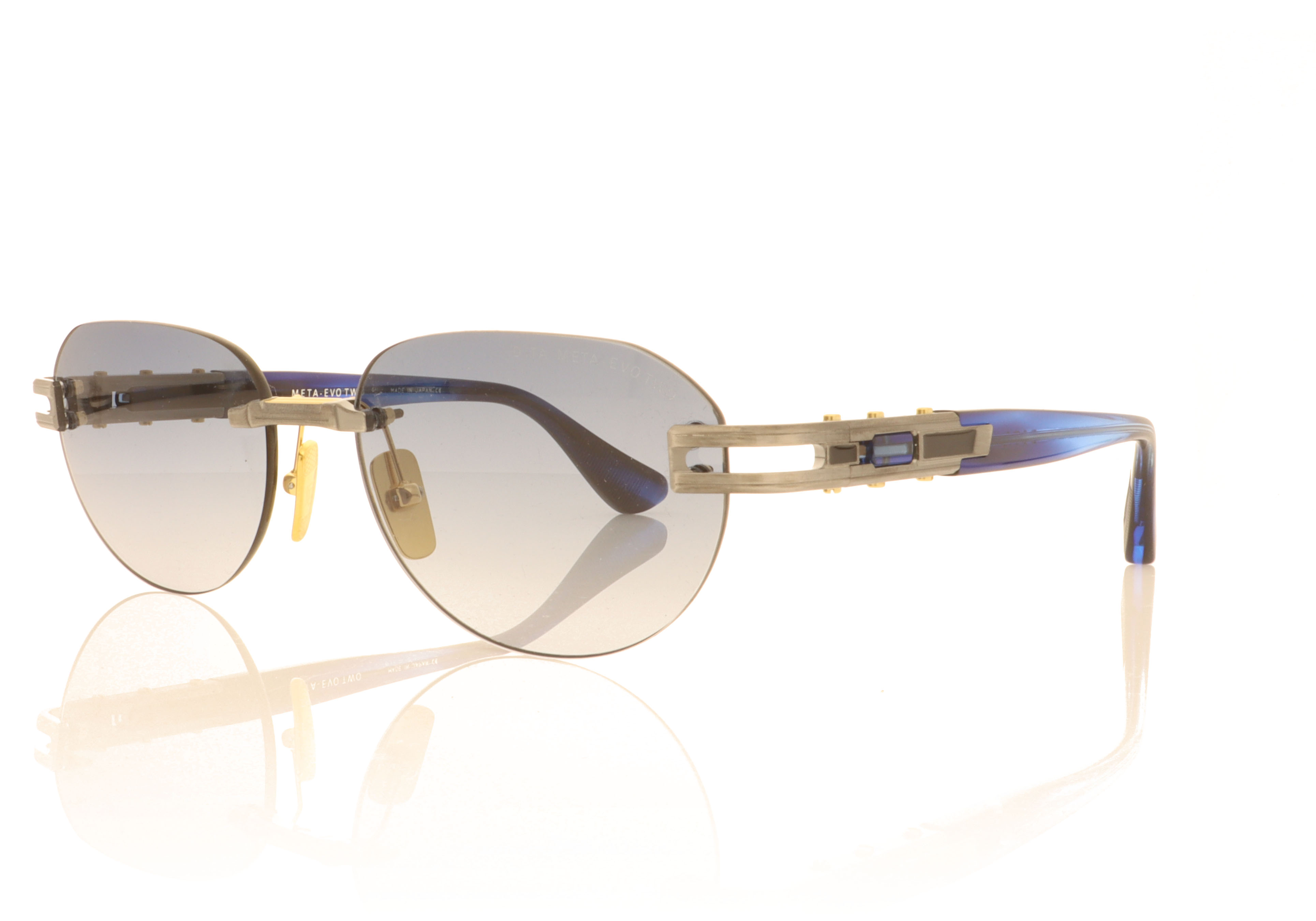 DITA Meta Evo Two Blue A-02 Sunglasses