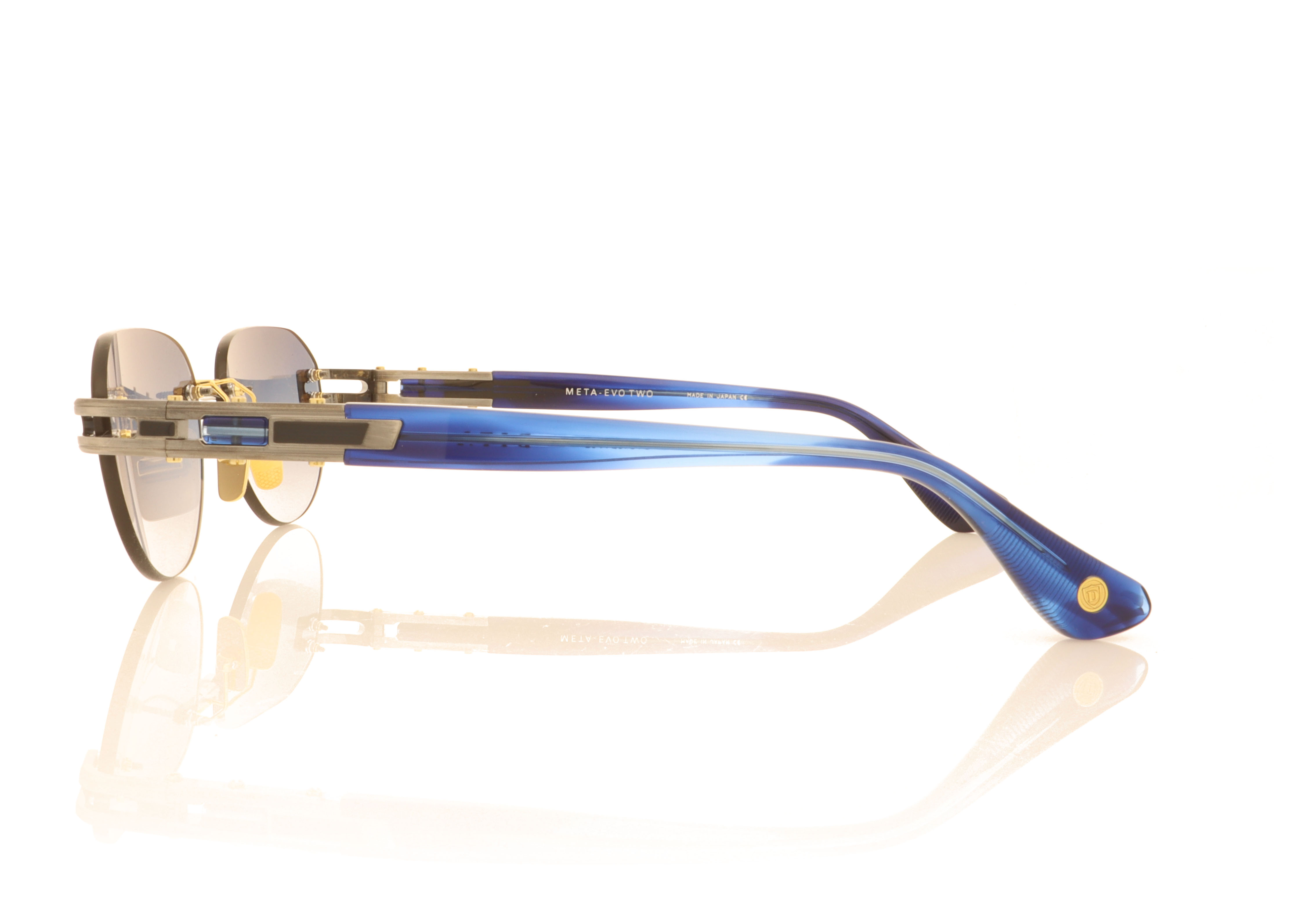 DITA Meta Evo Two Blue A-02 Sunglasses