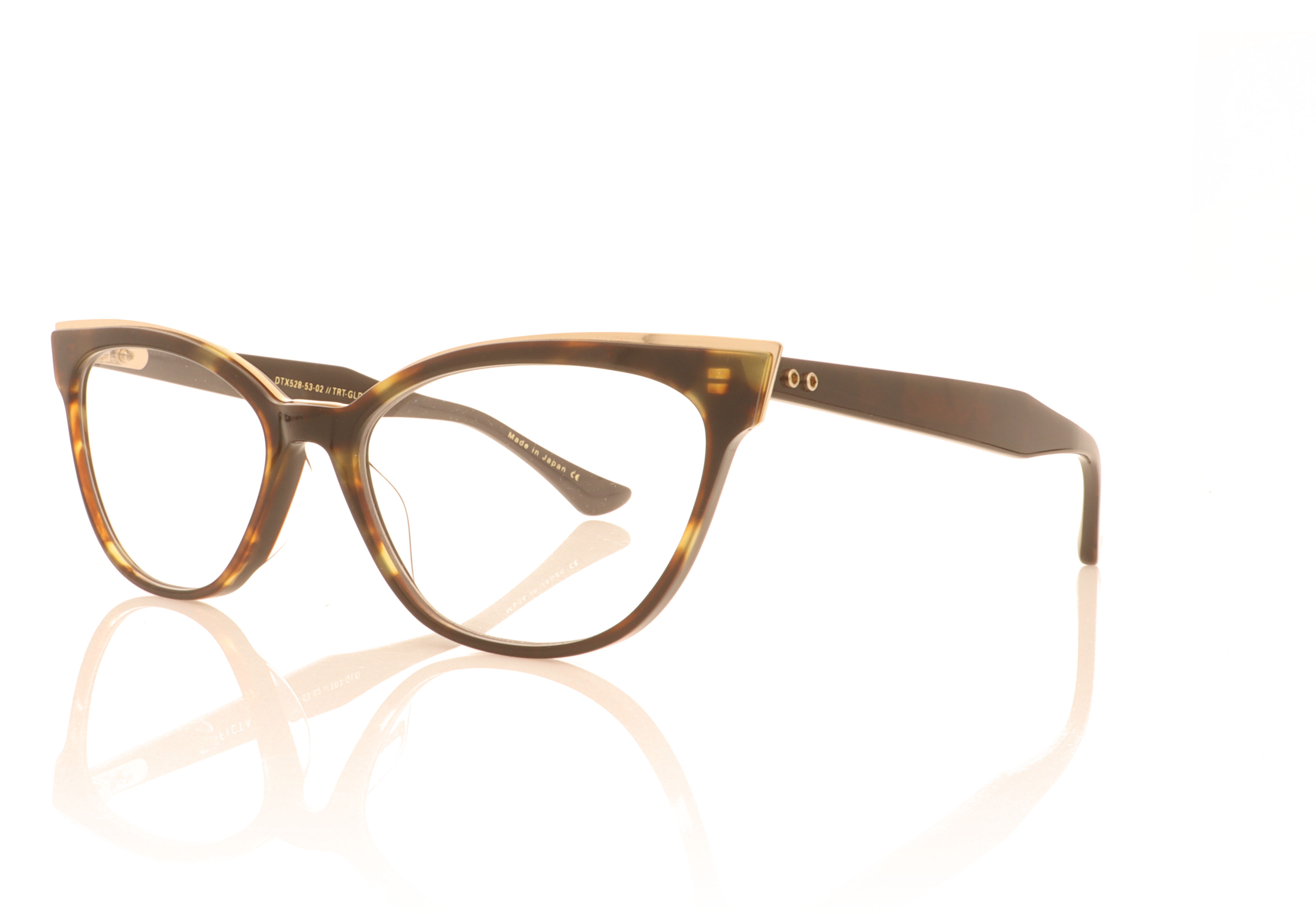 DITA Ficta DTX528-53-03 Tortoise 02 Glasses