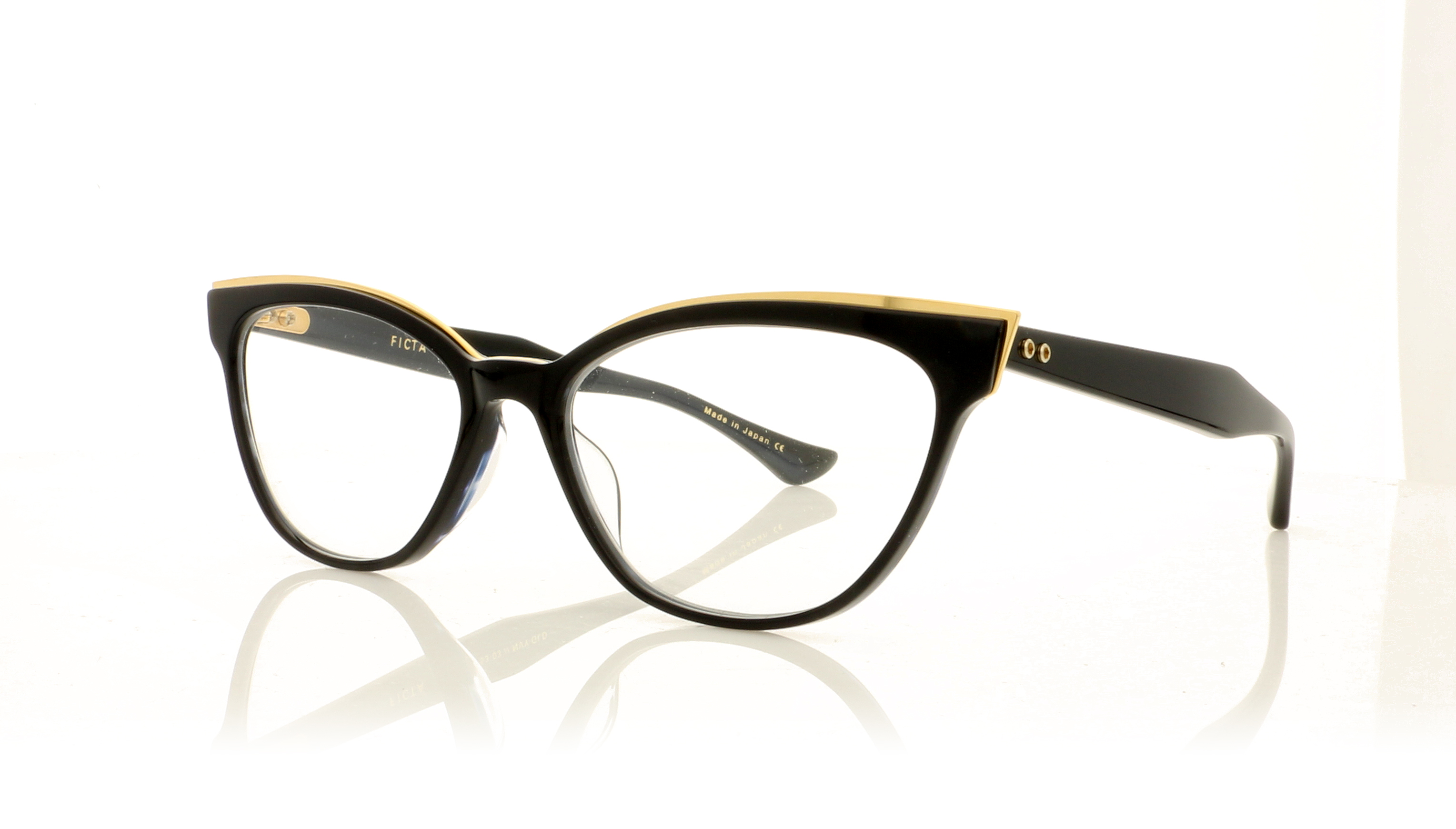 DITA Ficta DTX528-53-03 Navy/Gold NVY-GLD Glasses