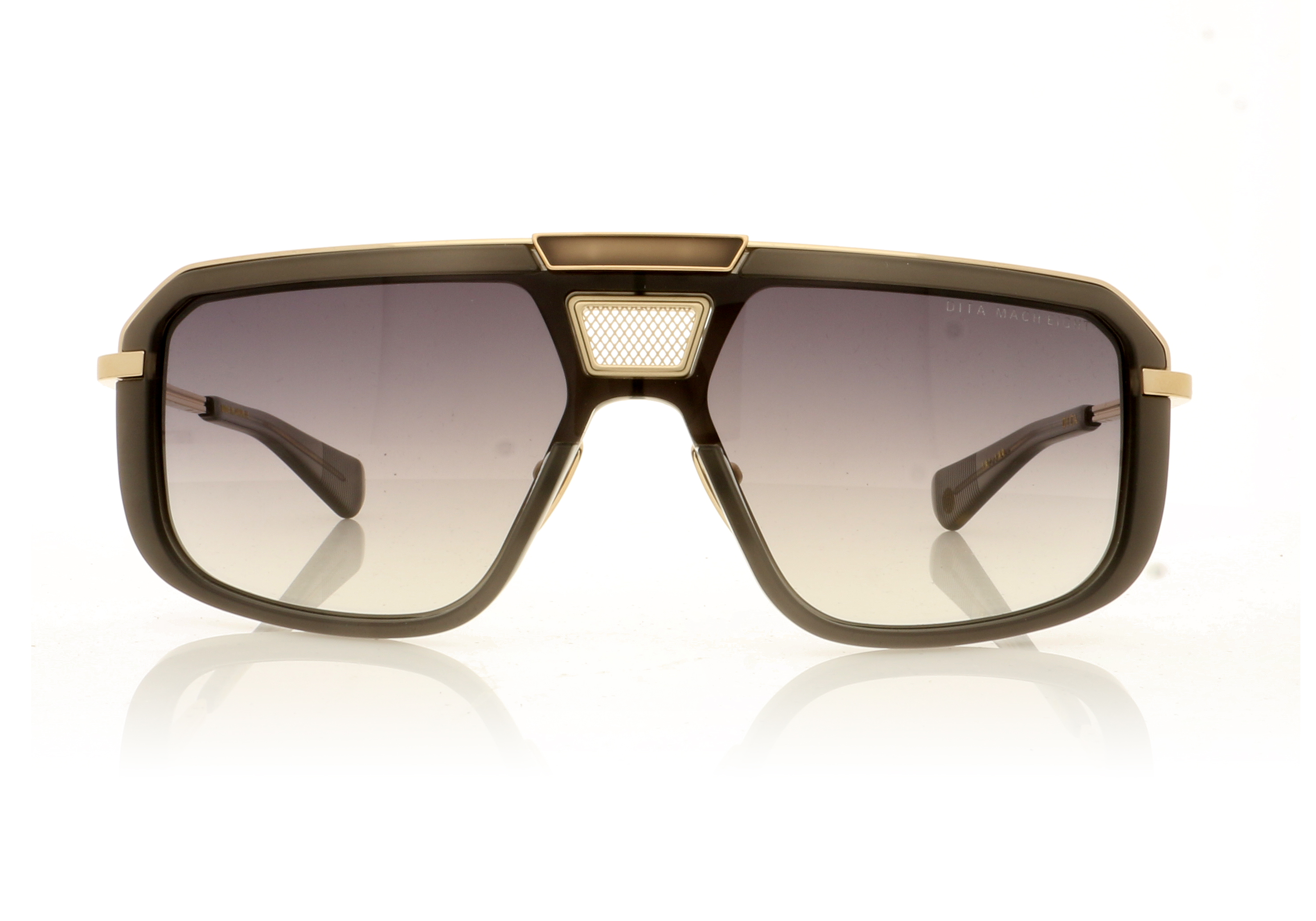 DITA DTS400 Mach-Eight Satin Grey/White Gold SGWG Sunglasses