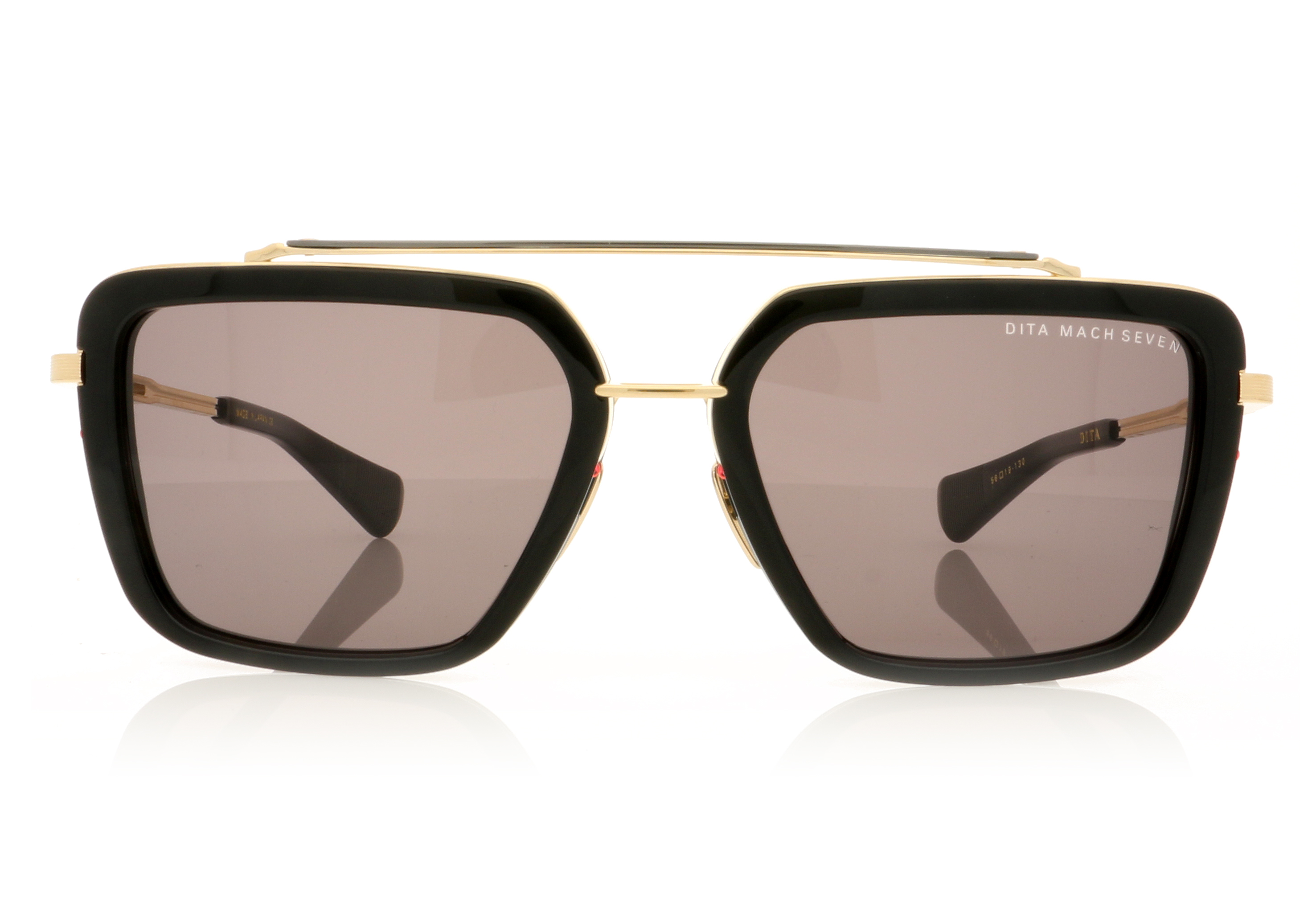 DITA Mach-Seven Black-White Gold-Black Rhodium 1 Sunglasses