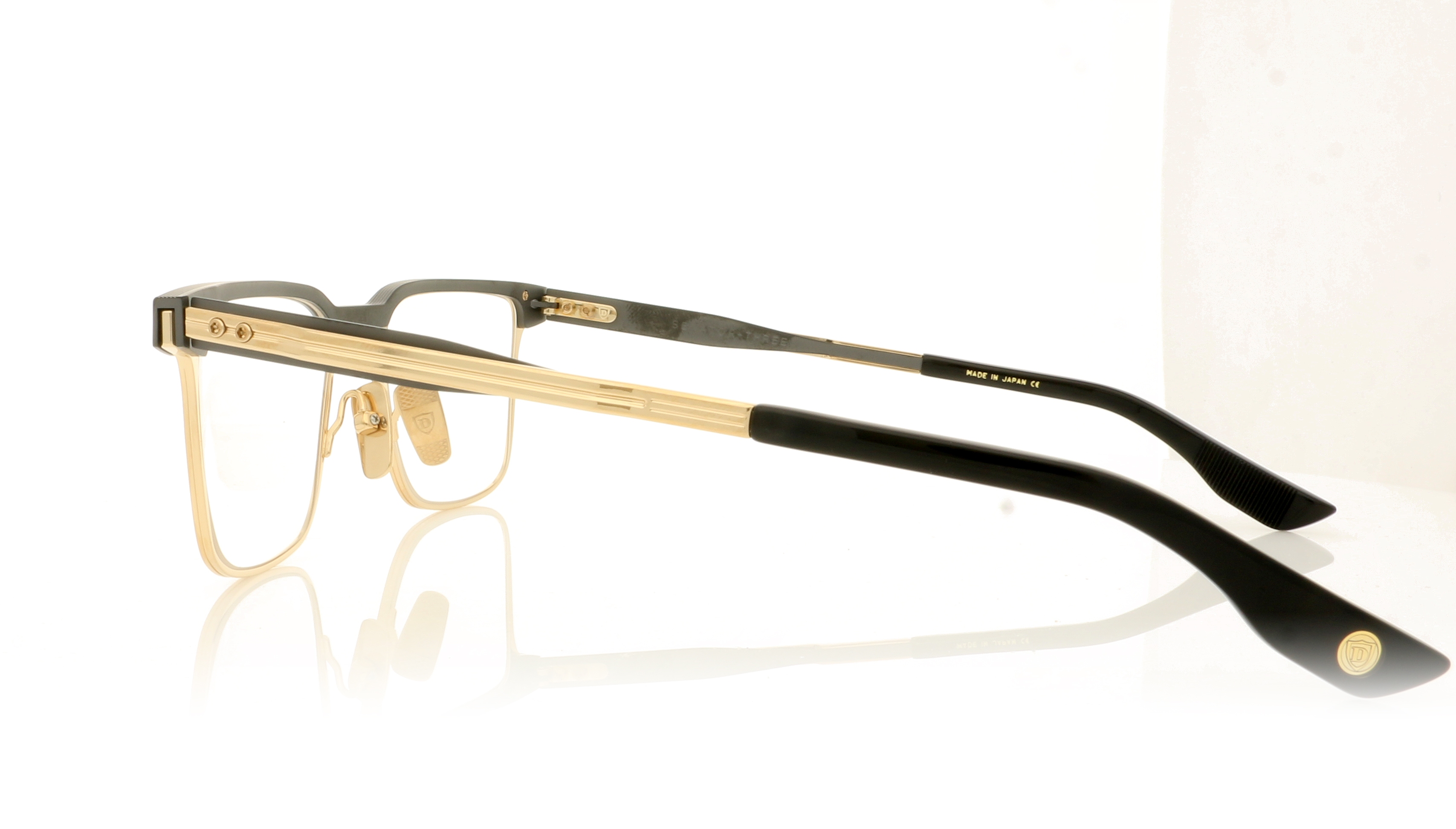 DITA DTX137 Senator-Three Black Iron-White Gold BI-WG Glasses