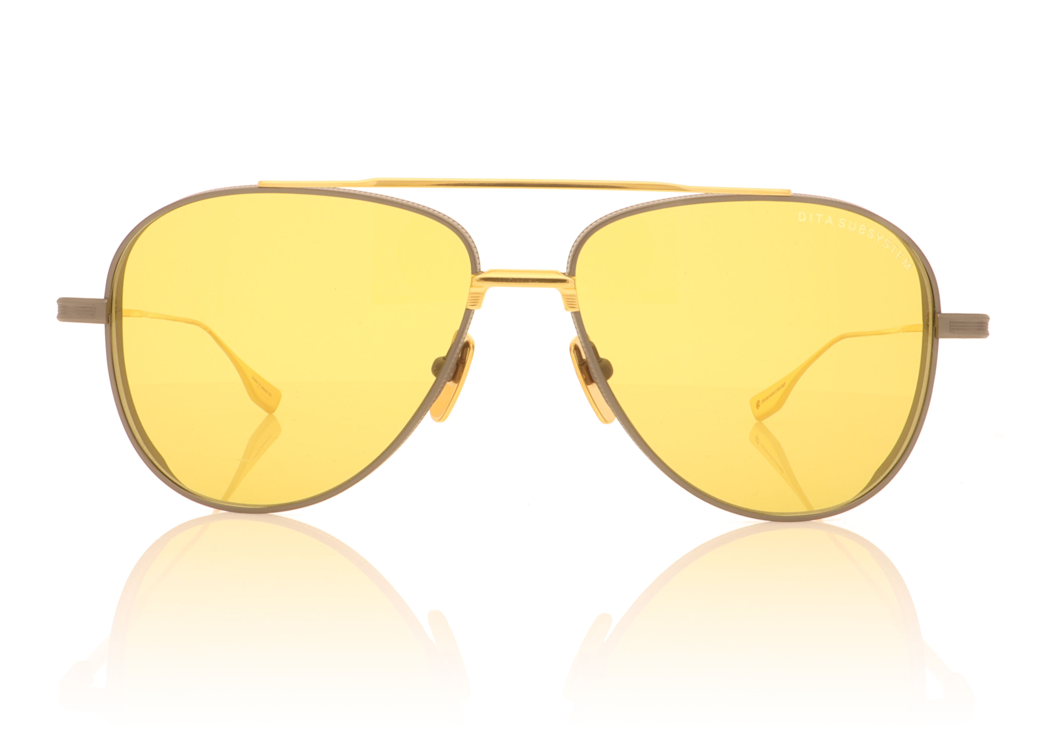 DITA DTS141 Subsystem Grey/Gold 2 Sunglasses