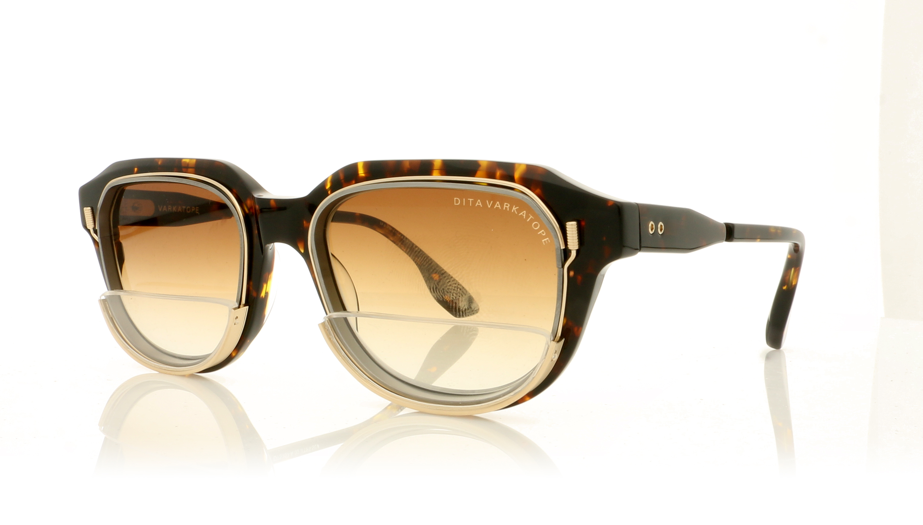 DITA DTS707 Varkatope Tortoise-Antique Silver A-02 Sunglasses