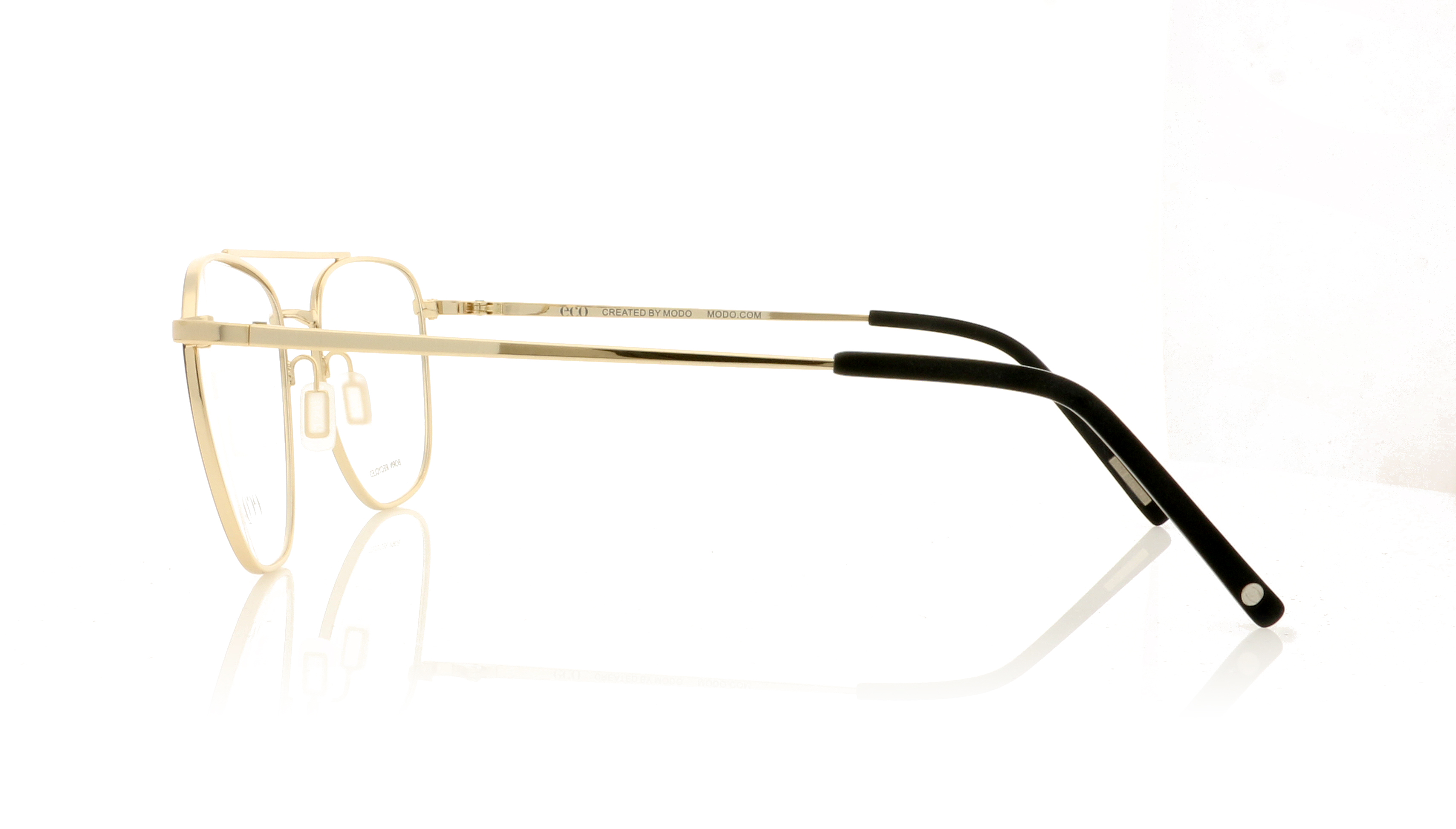Eco Edinburgh Modo Edinburgh Black/Gold BLKGD Glasses