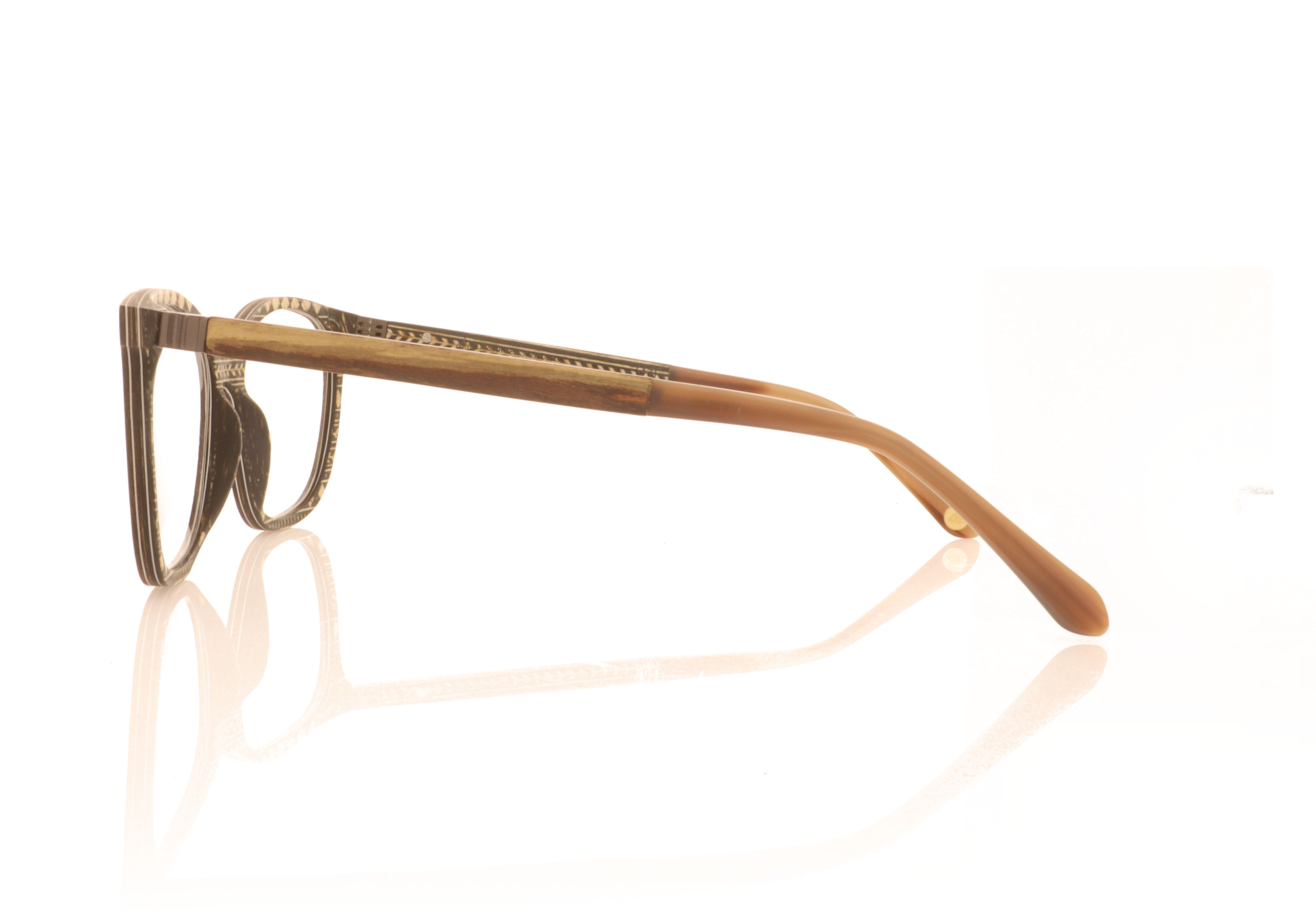 Einstoffen Seidensticker Green Zebrano GZ Glasses