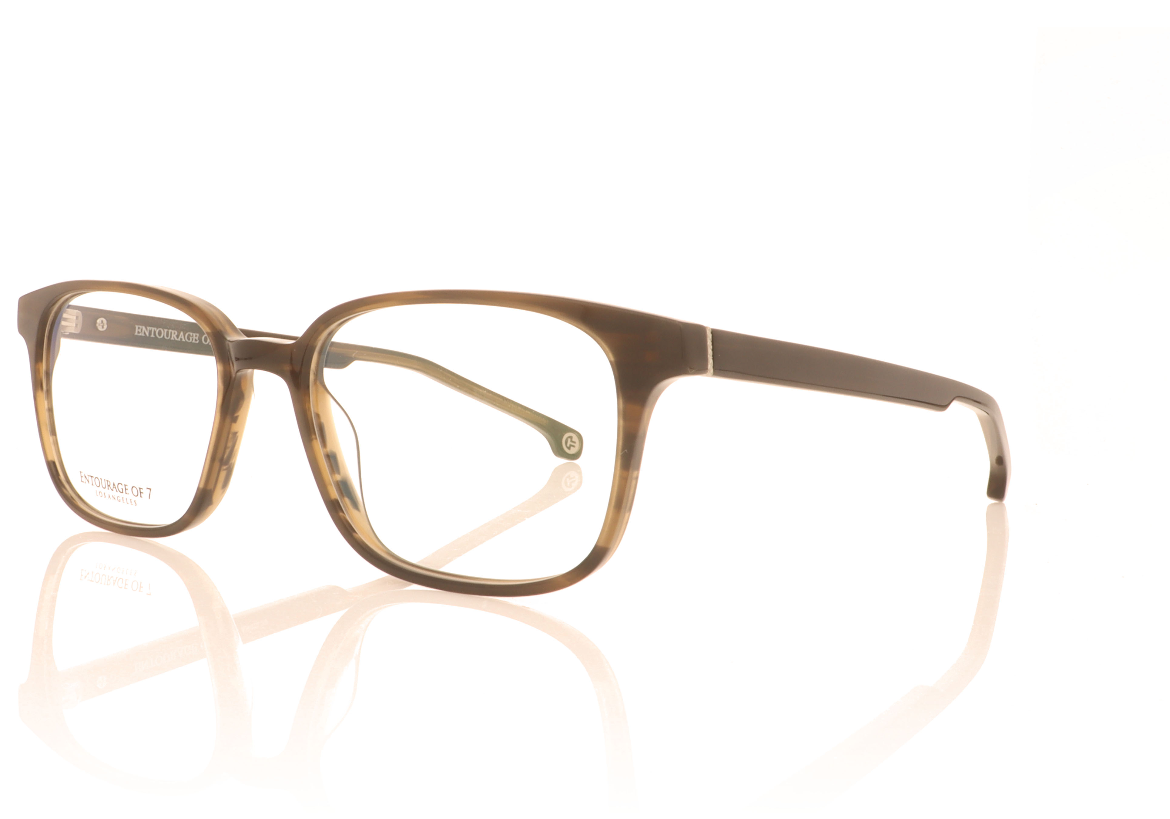 Entourage Of 7 Taft Brown 876 Glasses