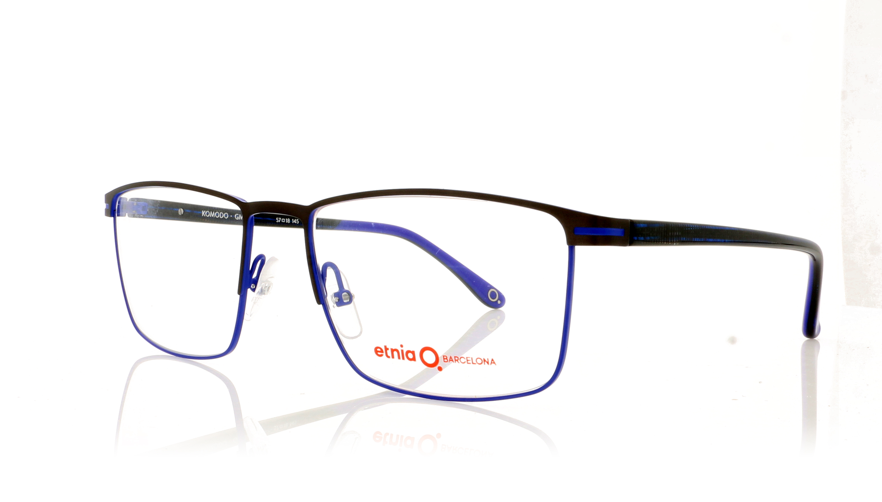 Etnia Barcelona Komodo 4 Komodo Gunmetal Blue GMBL Glasses