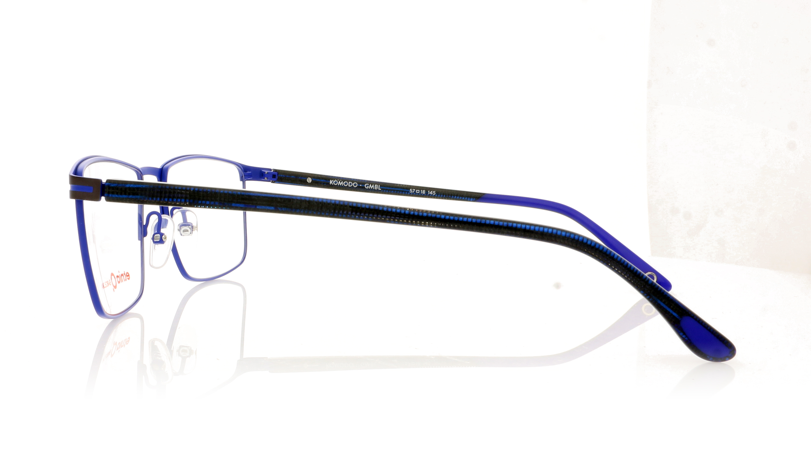 Etnia Barcelona Komodo 4 Komodo Gunmetal Blue GMBL Glasses