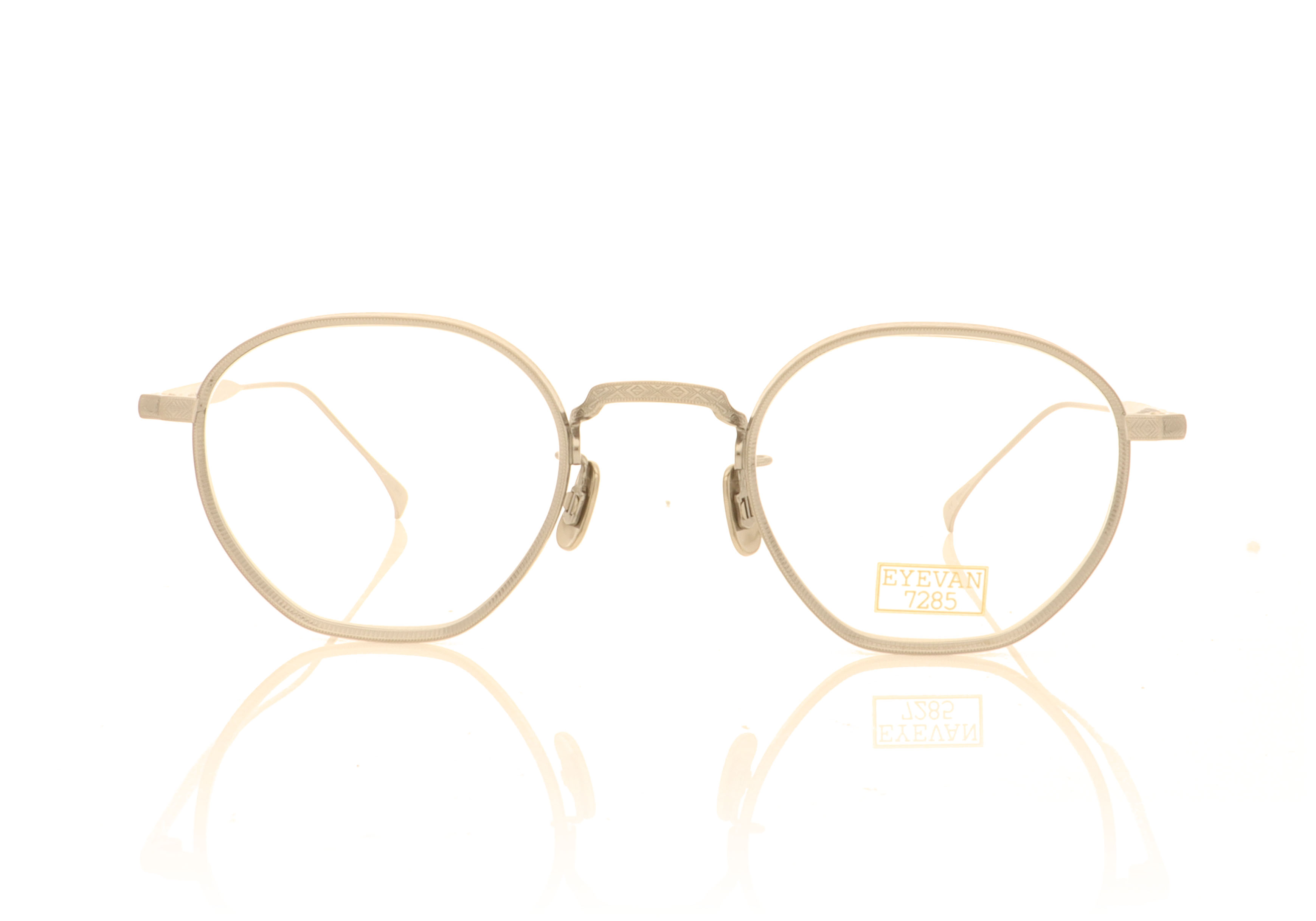 Eyevan 7285 163 Silver 801 Glasses