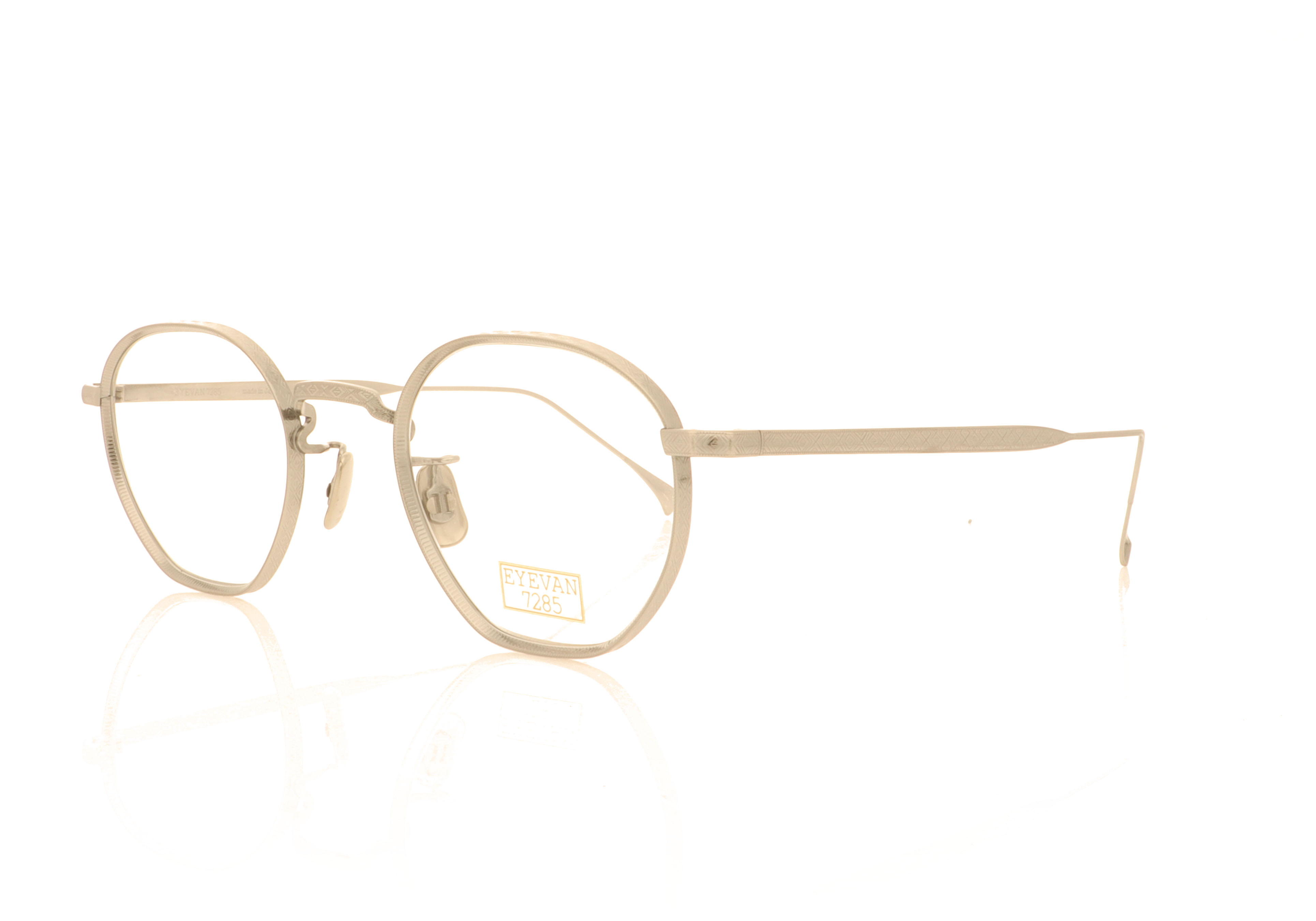 Eyevan 7285 163 Silver 801 Glasses