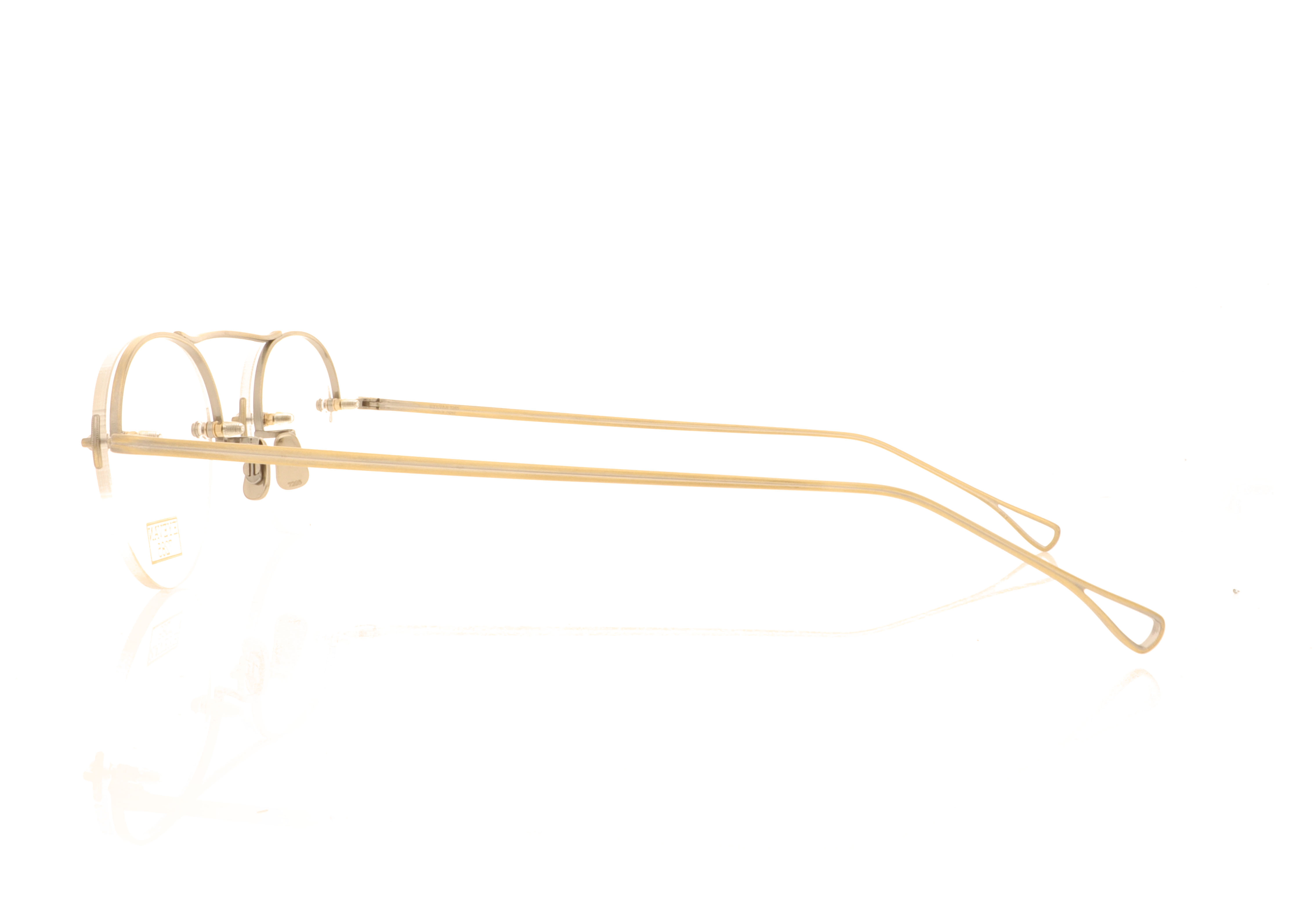Eyevan 7285 178 Gold Silver 901 Glasses