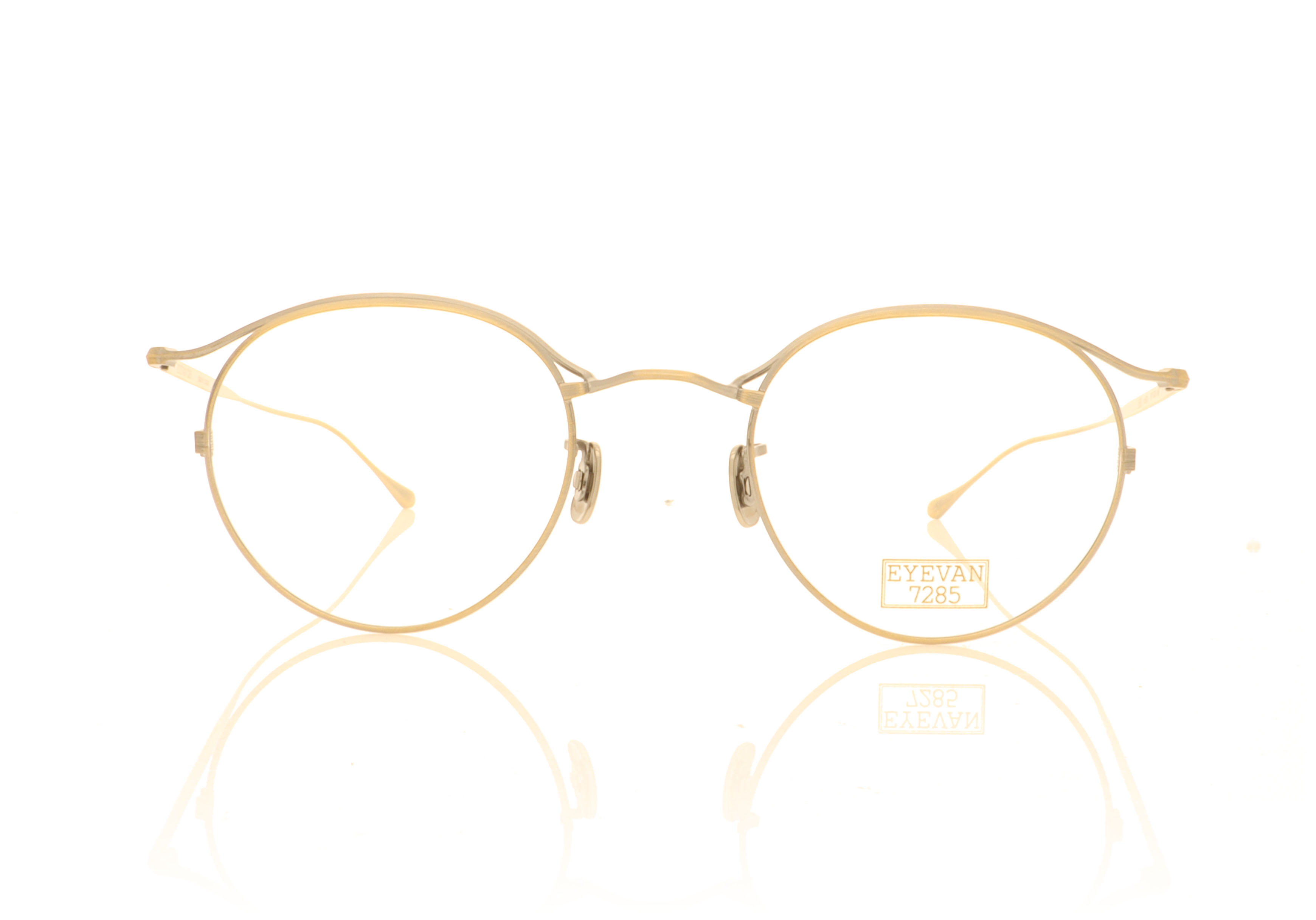 Eyevan 7285 180 Gold Silver 901 Glasses