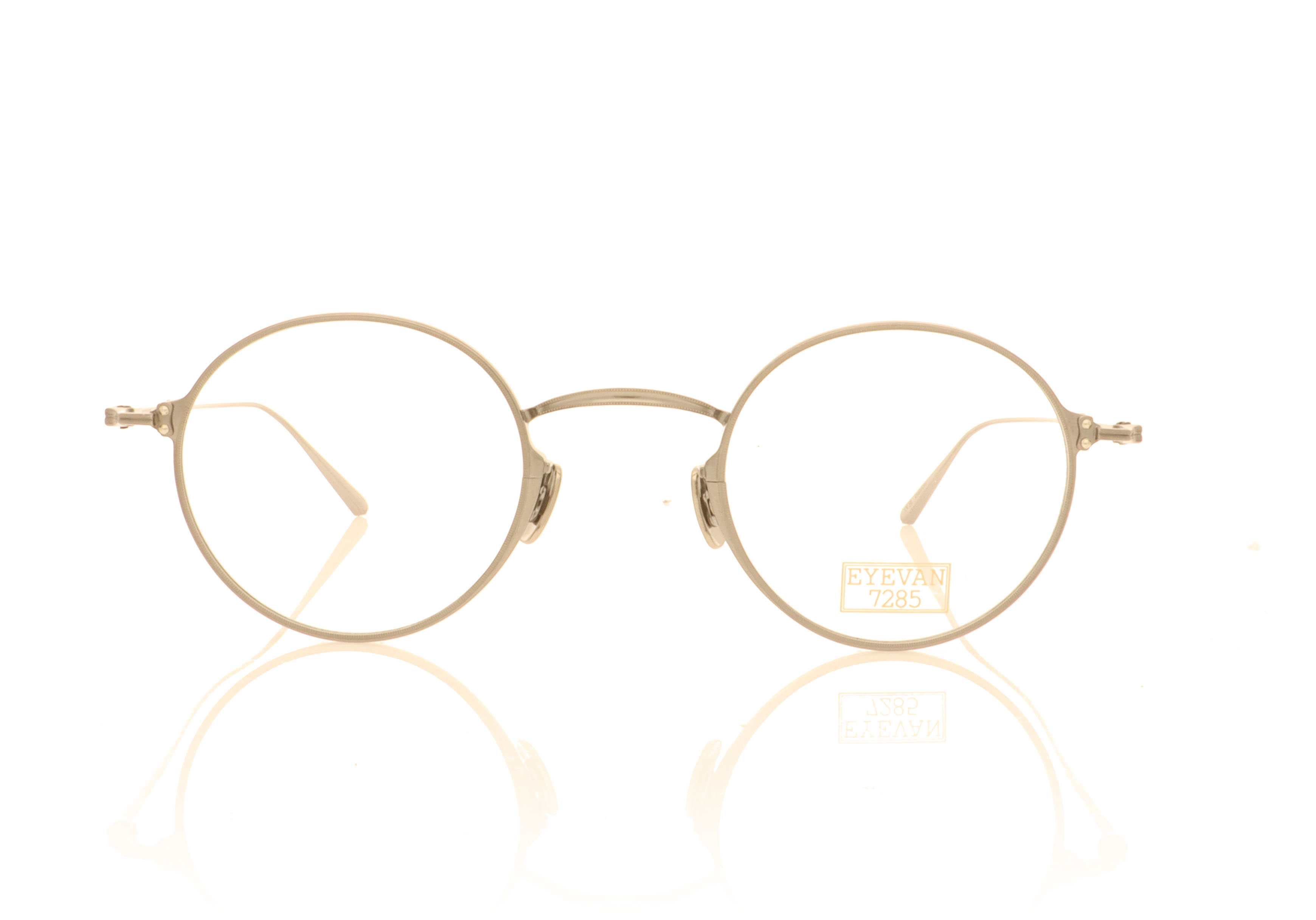 Eyevan 7285 186 Silver 801 Glasses